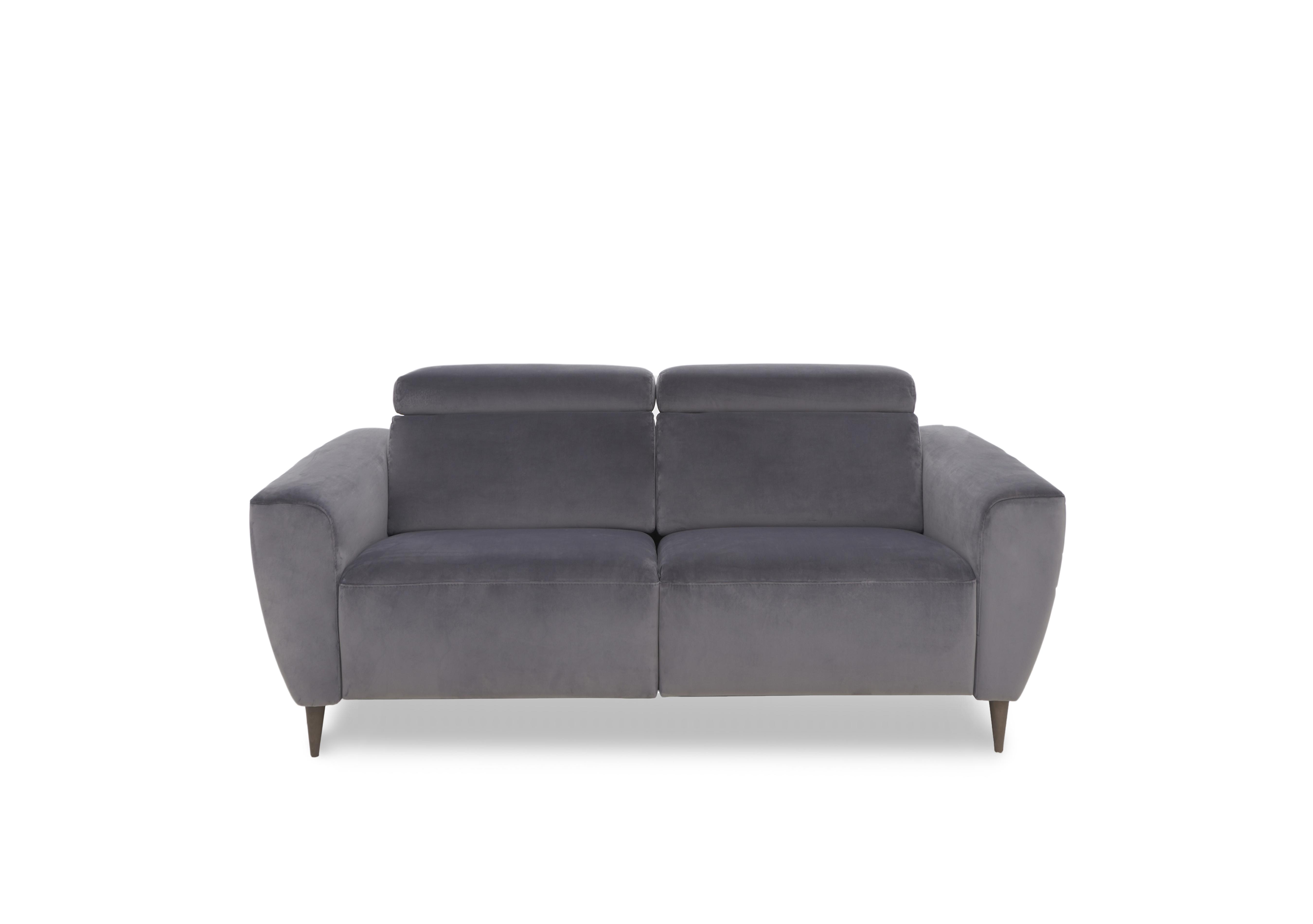 Milano 2 Seater Fabric Sofa in Selma Topo To Ft on Furniture Village