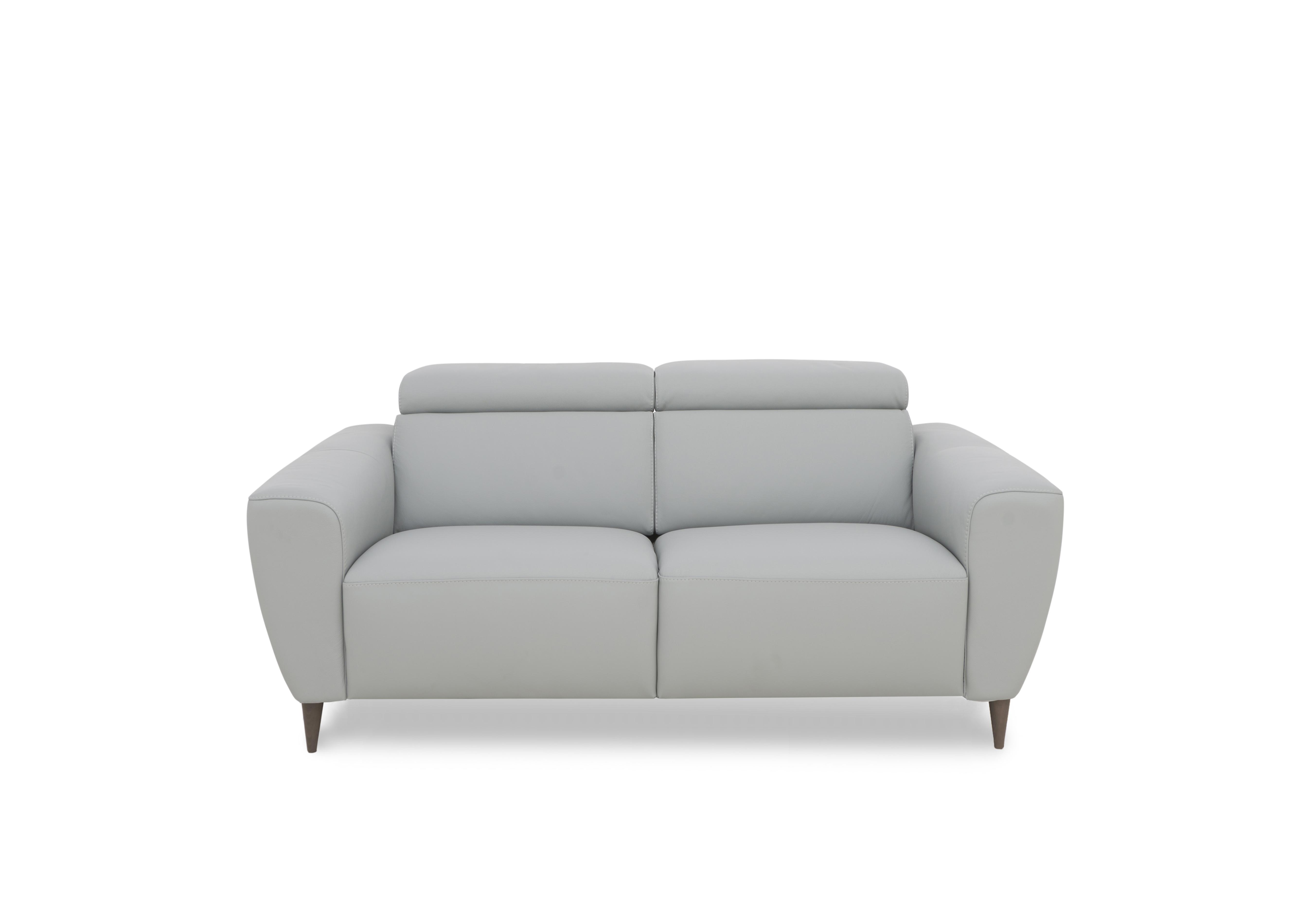 Milano 2 Seater Leather Sofa in 360 Torello Grig Allum To Ft on Furniture Village