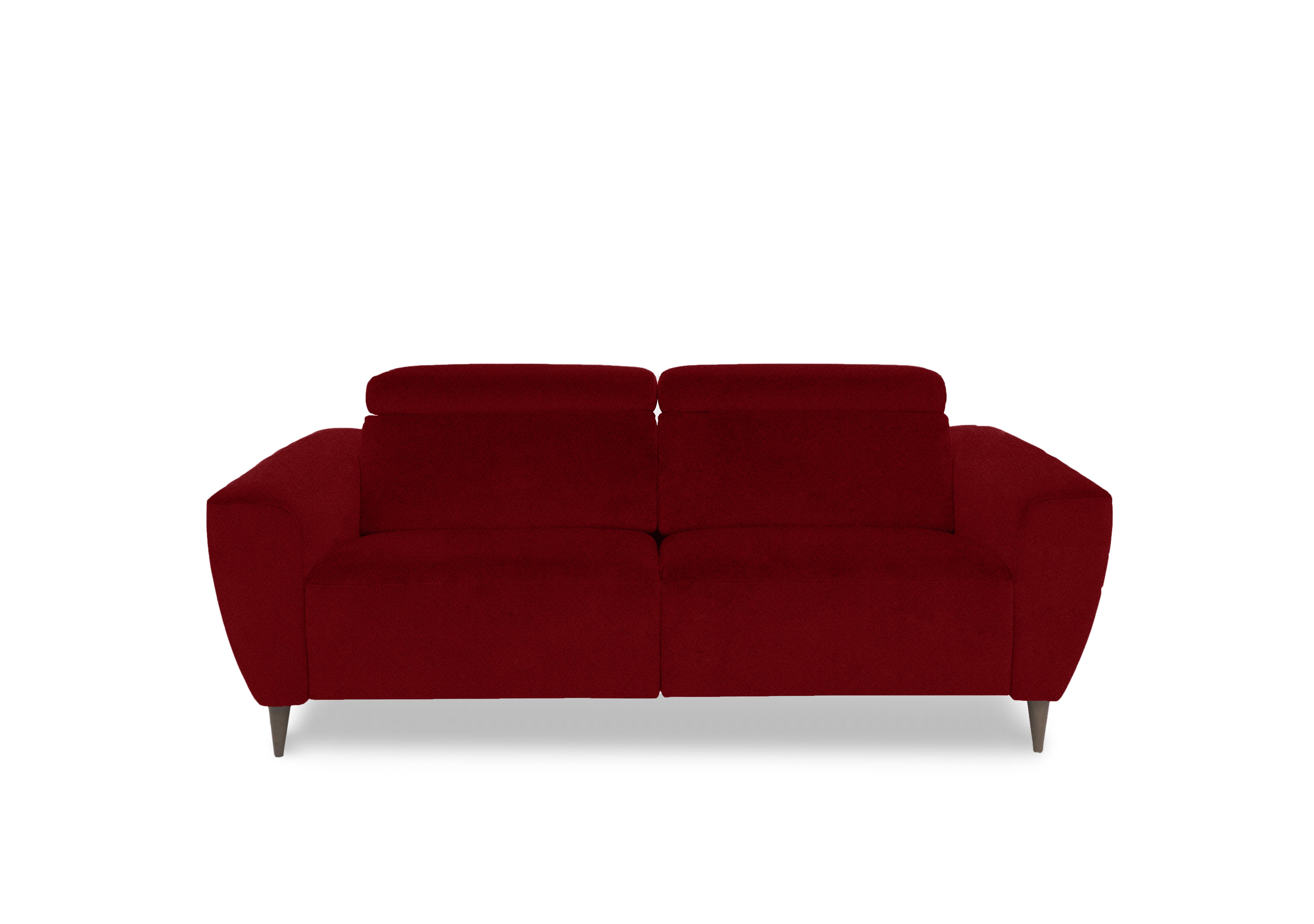 Milano 2.5 Seater Fabric Sofa in 305 Coupe Rosso To Ft on Furniture Village