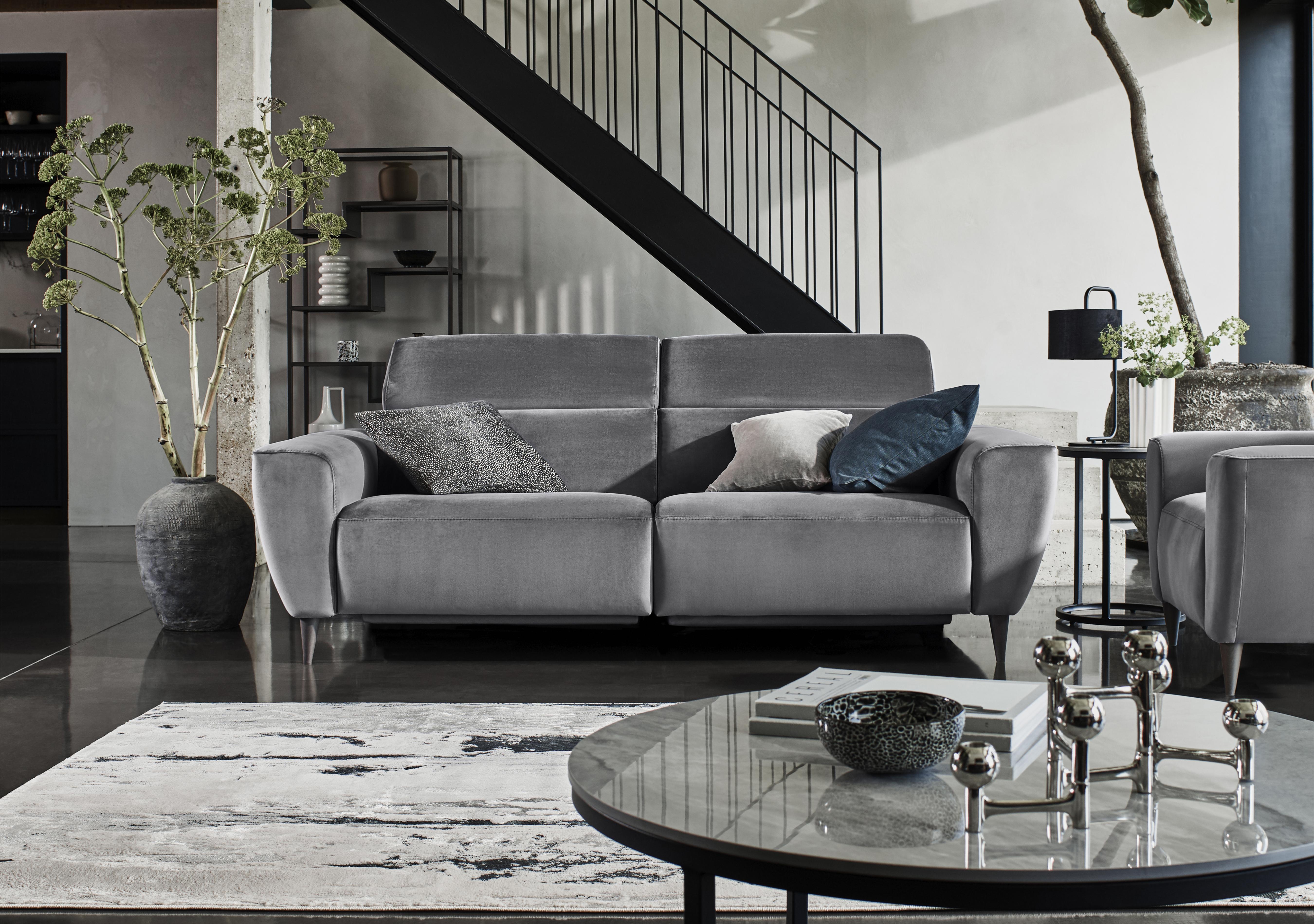Milano 2.5 Seater Fabric Sofa in  on Furniture Village