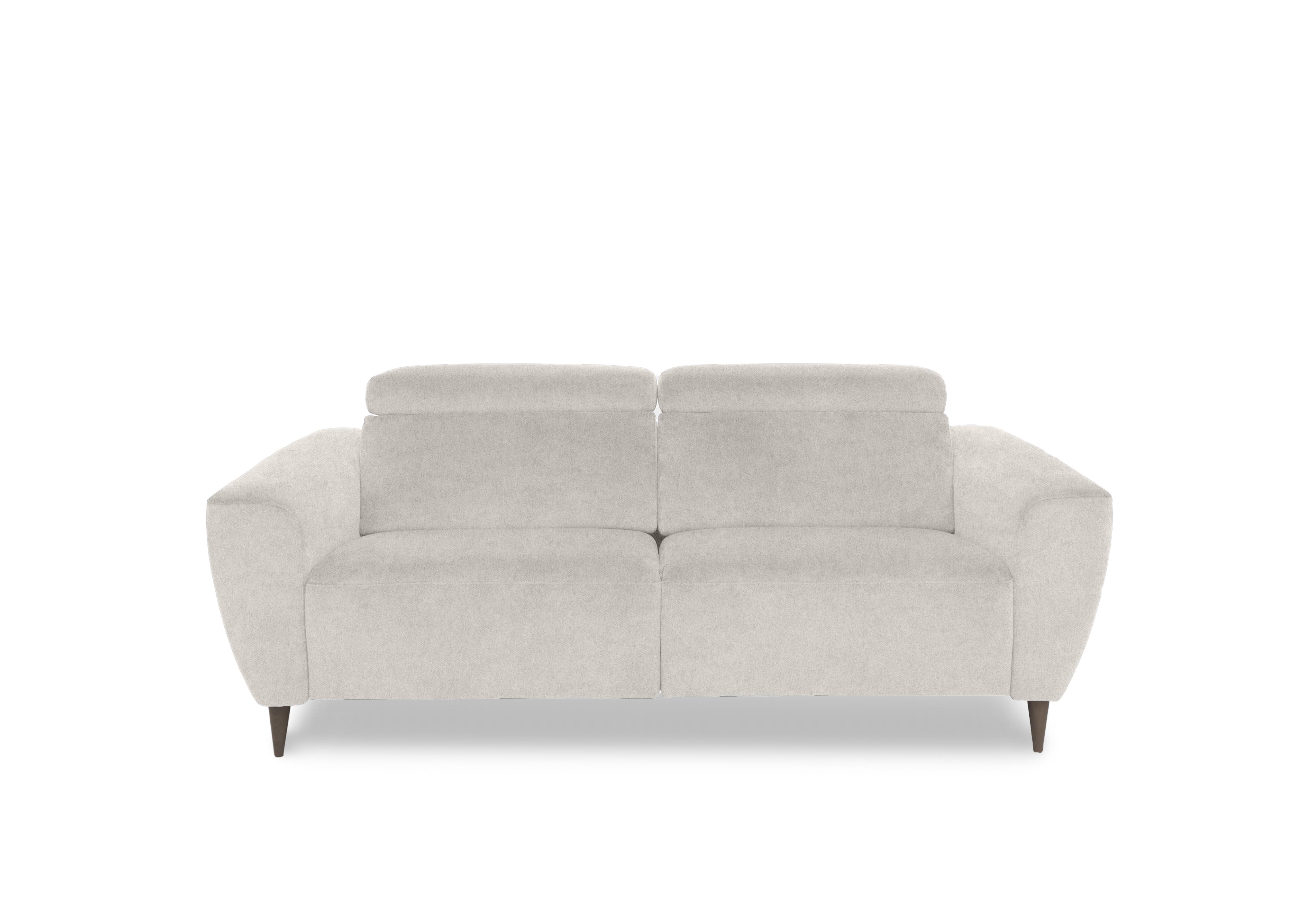 Milano 2.5 Seater Fabric Sofa in Fuente Beige To Ft on Furniture Village