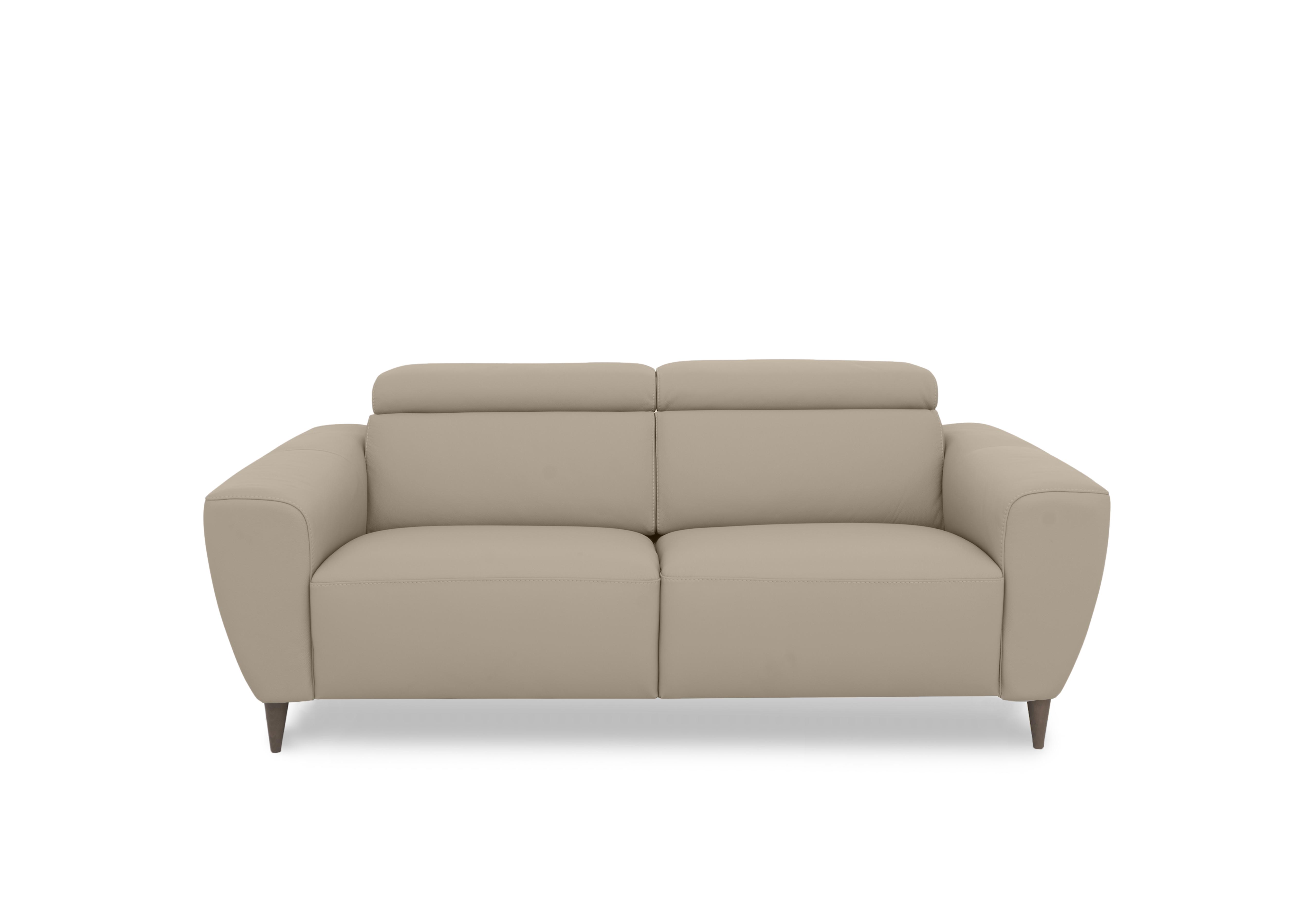 Milano 2.5 Seater Leather Sofa in 352 Torello Fango To Ft on Furniture Village