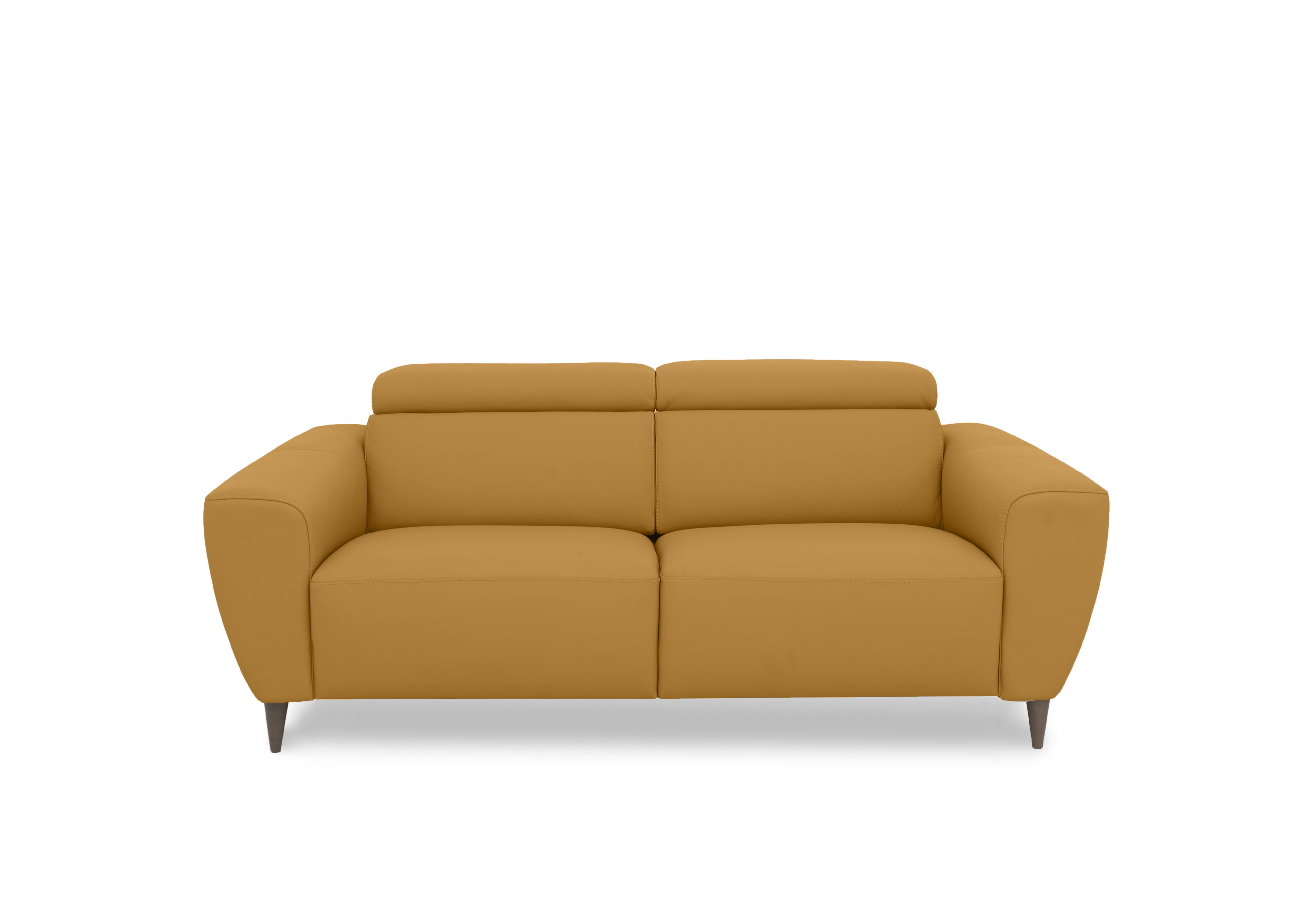 Milano 2.5 Seater Leather Sofa in 355 Torello Senape To Ft on Furniture Village