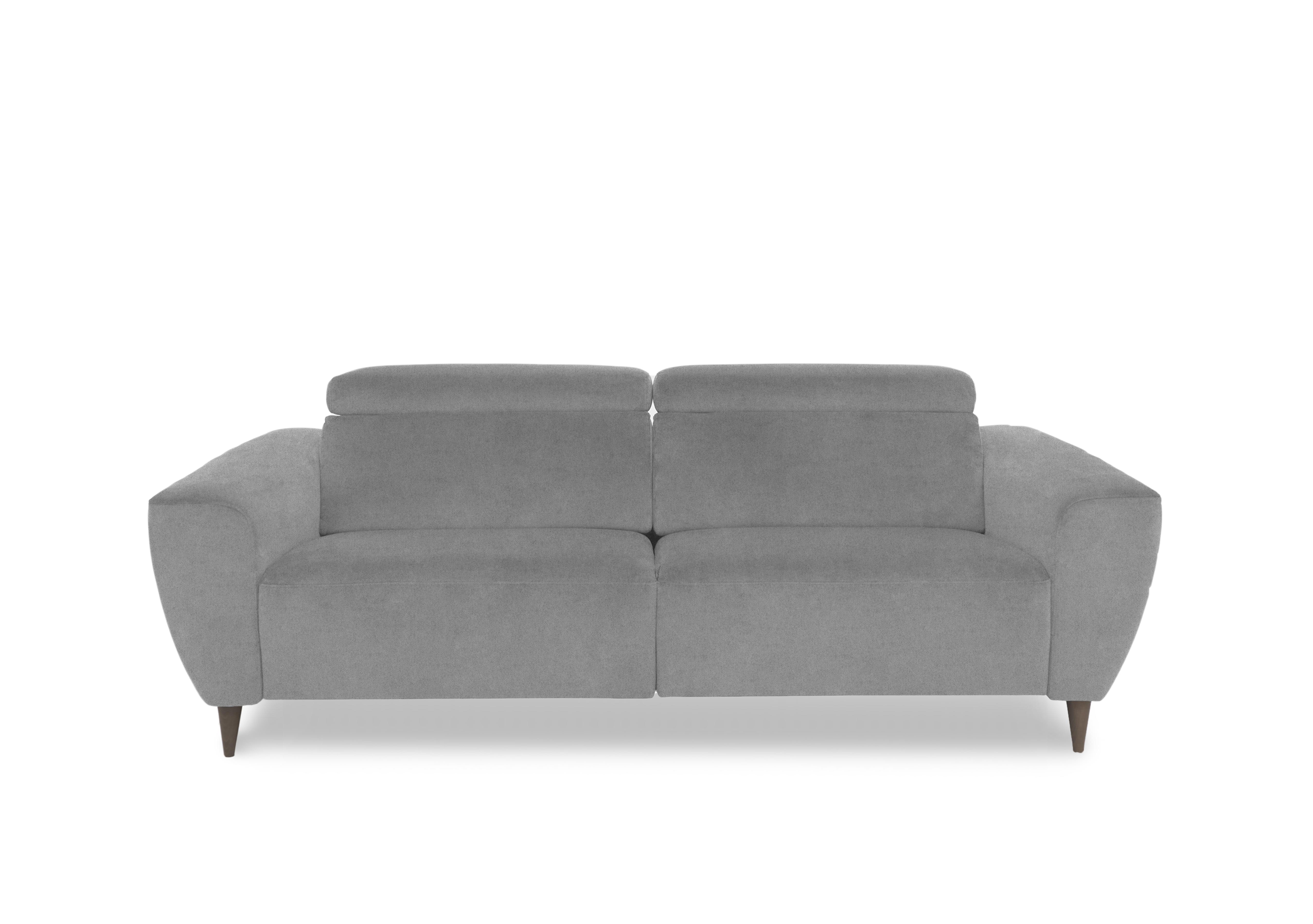 Milano 3 Seater Fabric Sofa in Fuente Ash To Ft on Furniture Village