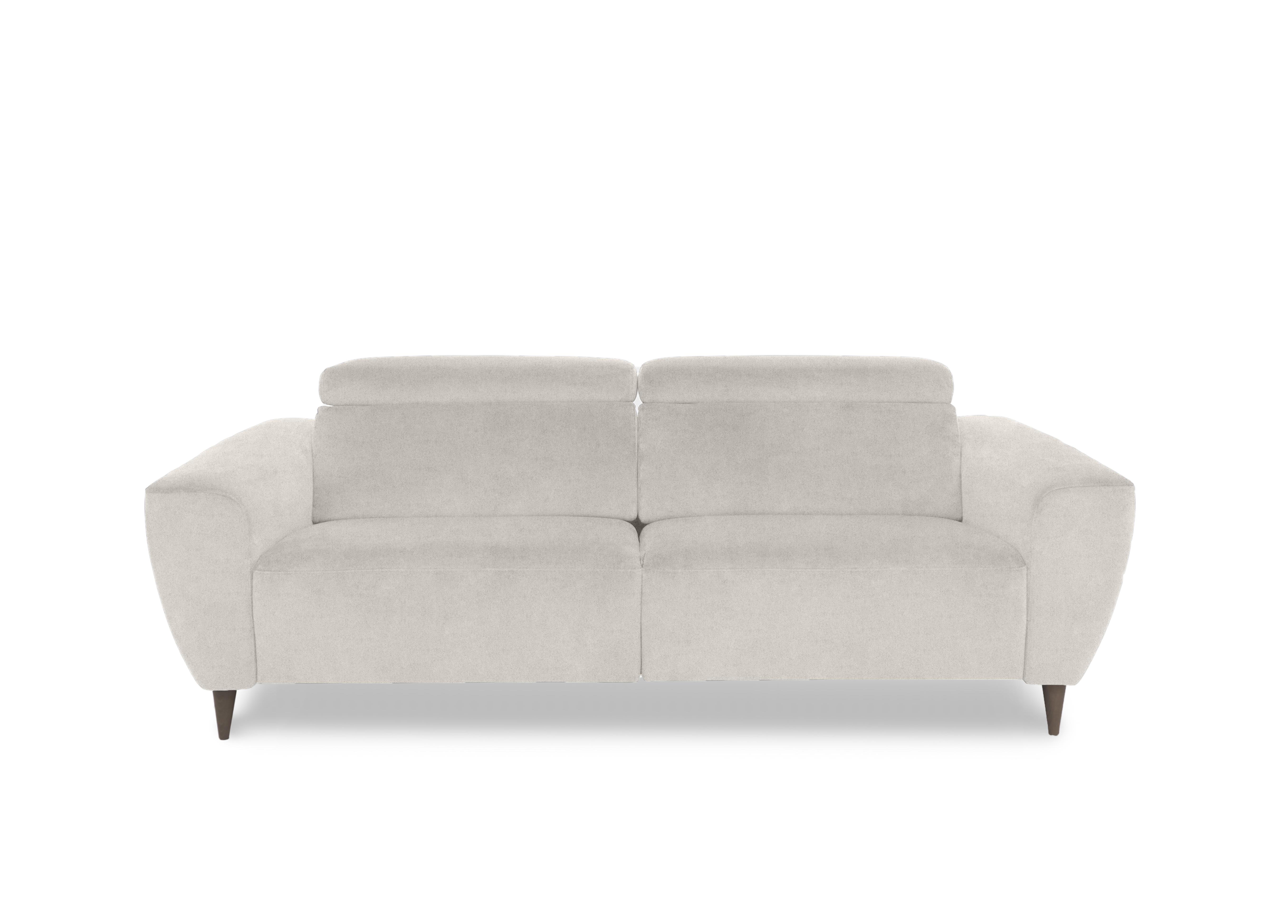 Milano 3 Seater Fabric Sofa in Fuente Beige To Ft on Furniture Village