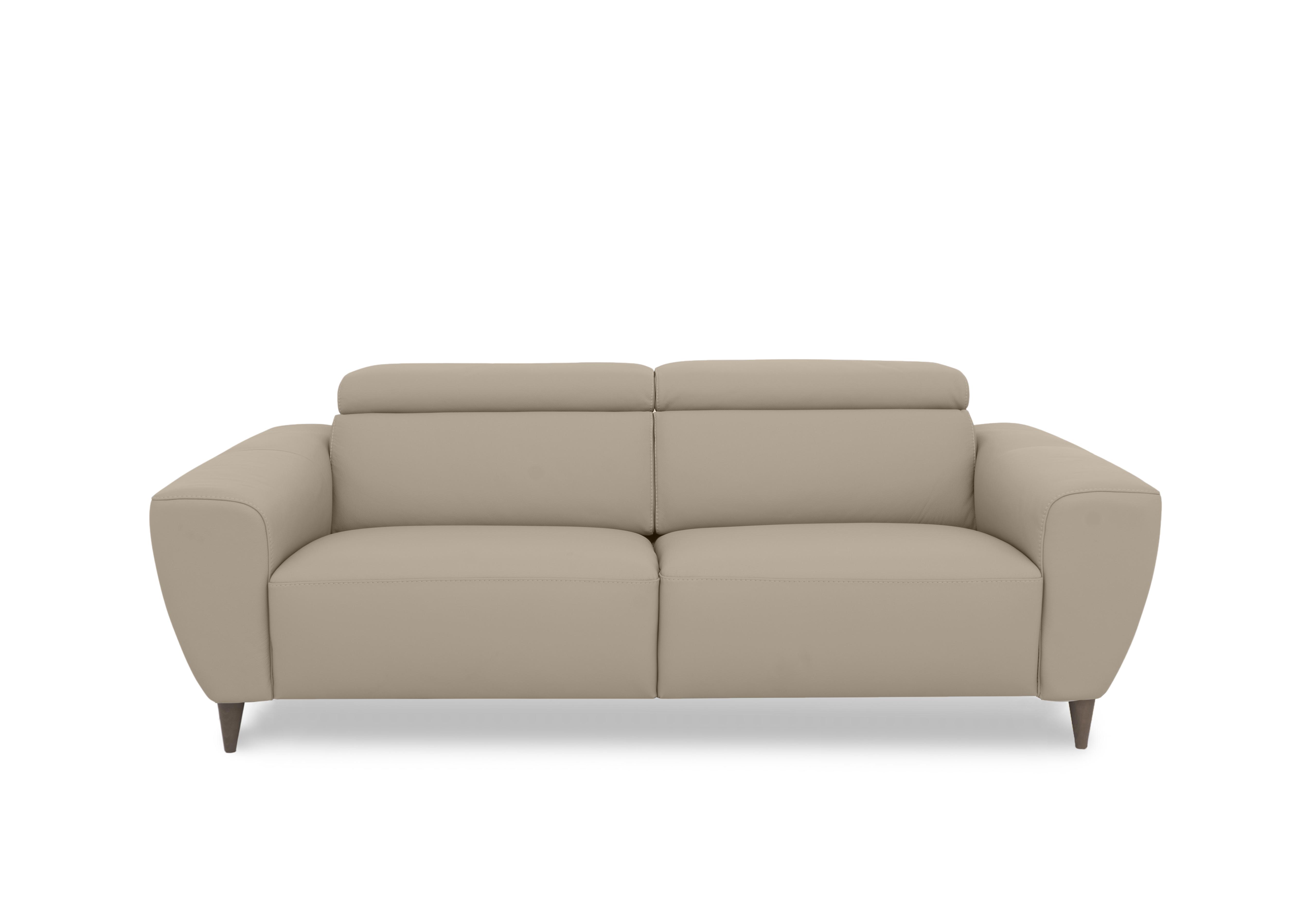 Milano 3 Seater Leather Sofa in 352 Torello Fango To Ft on Furniture Village