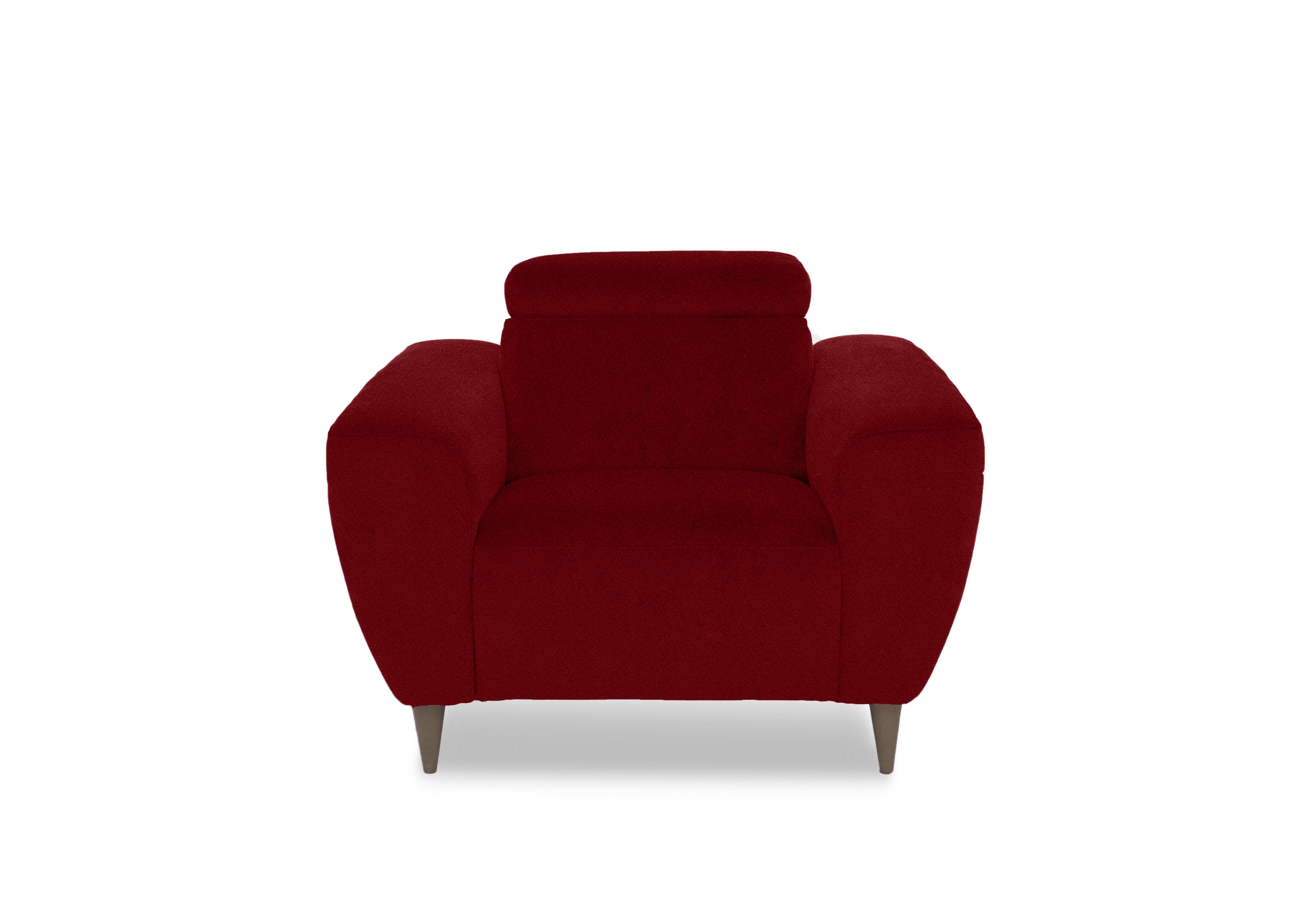 Milano Fabric Chair in 305 Coupe Rosso To Ft on Furniture Village