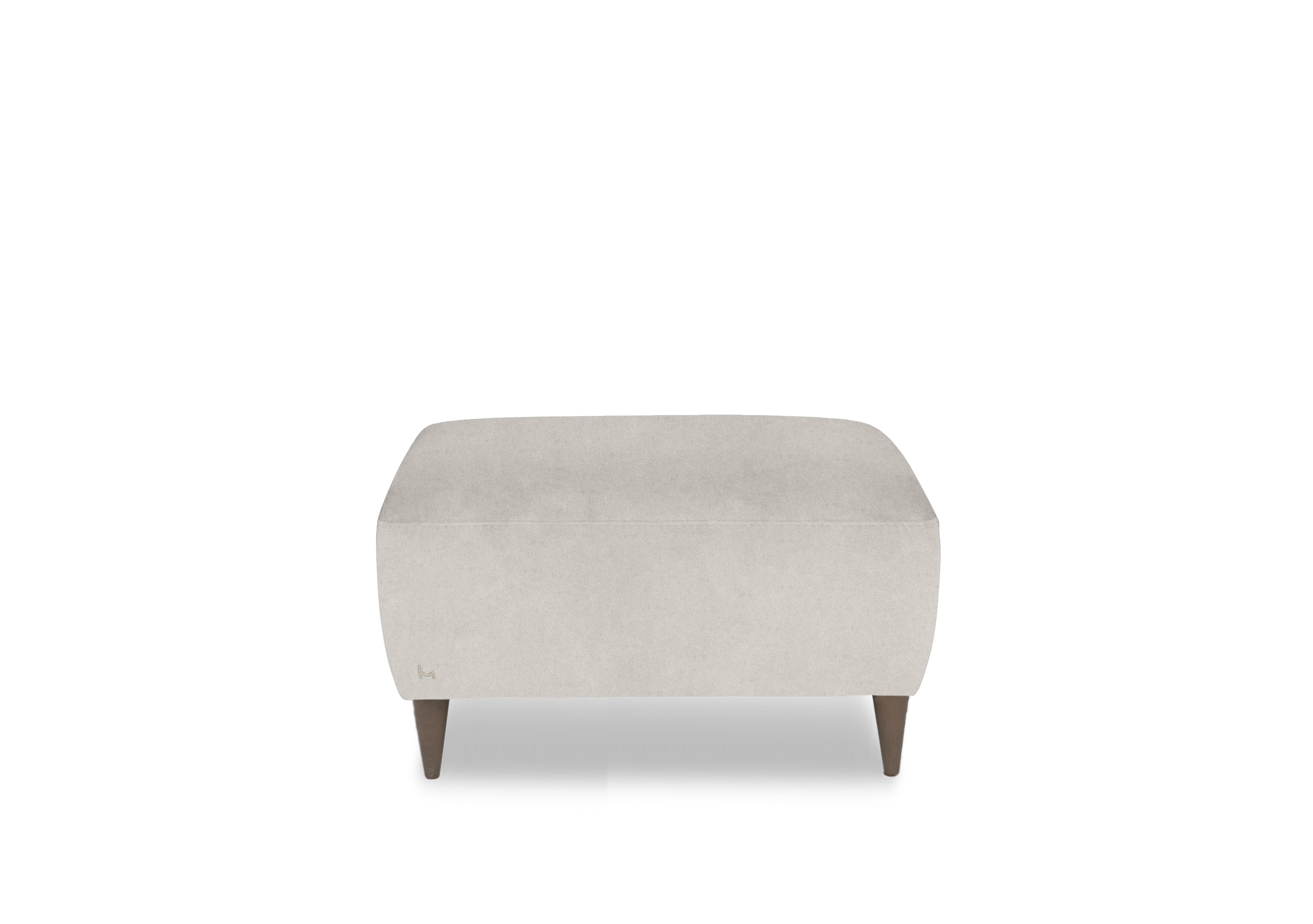 Milano Fabric Footstool in Fuente Beige To Ft on Furniture Village