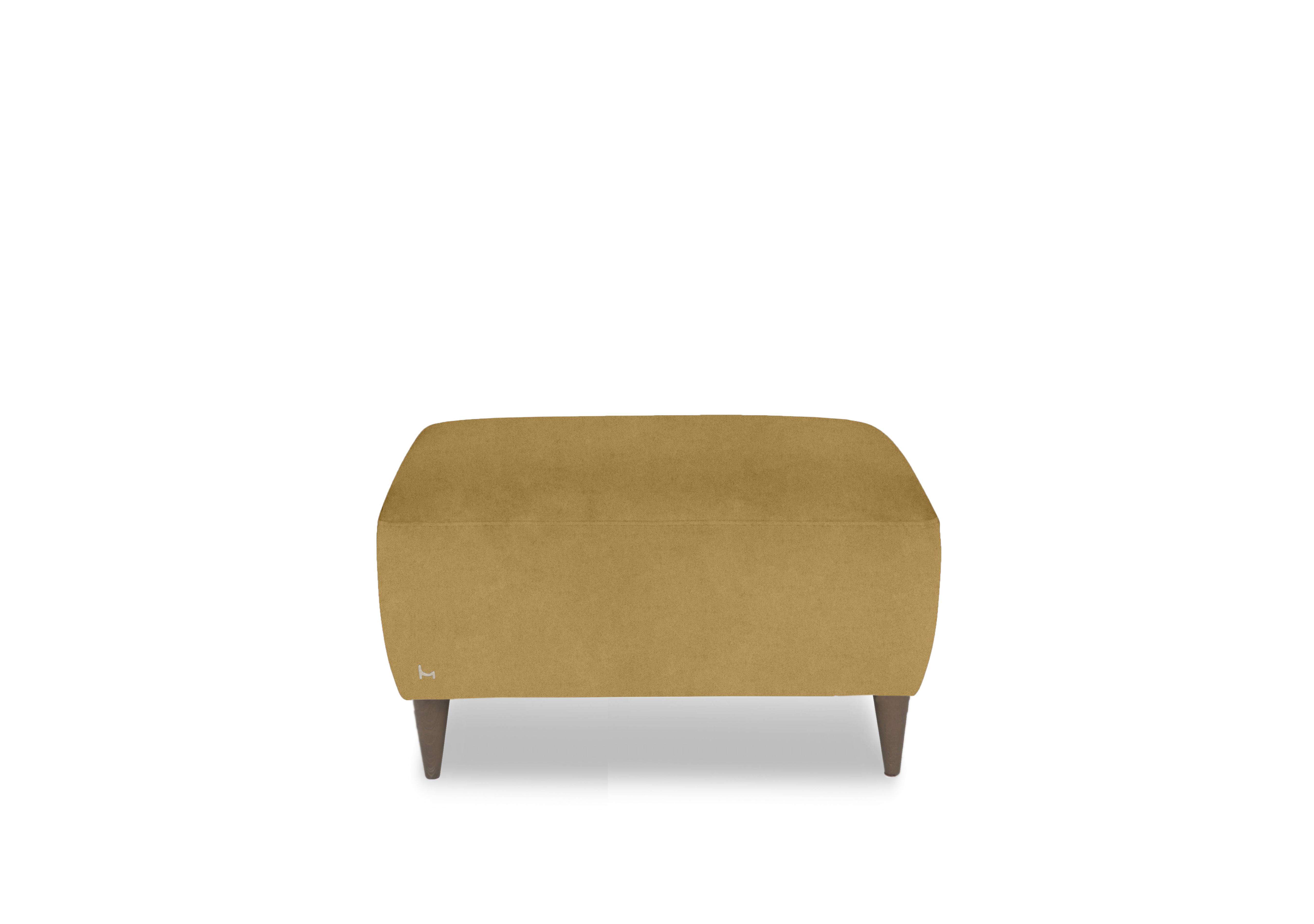 Milano Fabric Footstool in Fuente Mostaza To Ft on Furniture Village