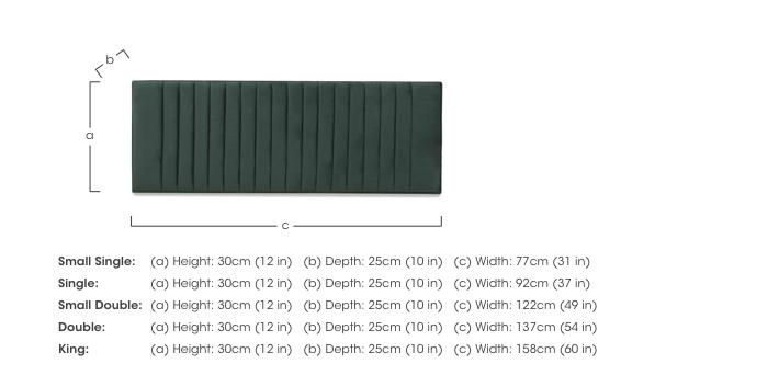 Clancy Footboard in  on Furniture Village