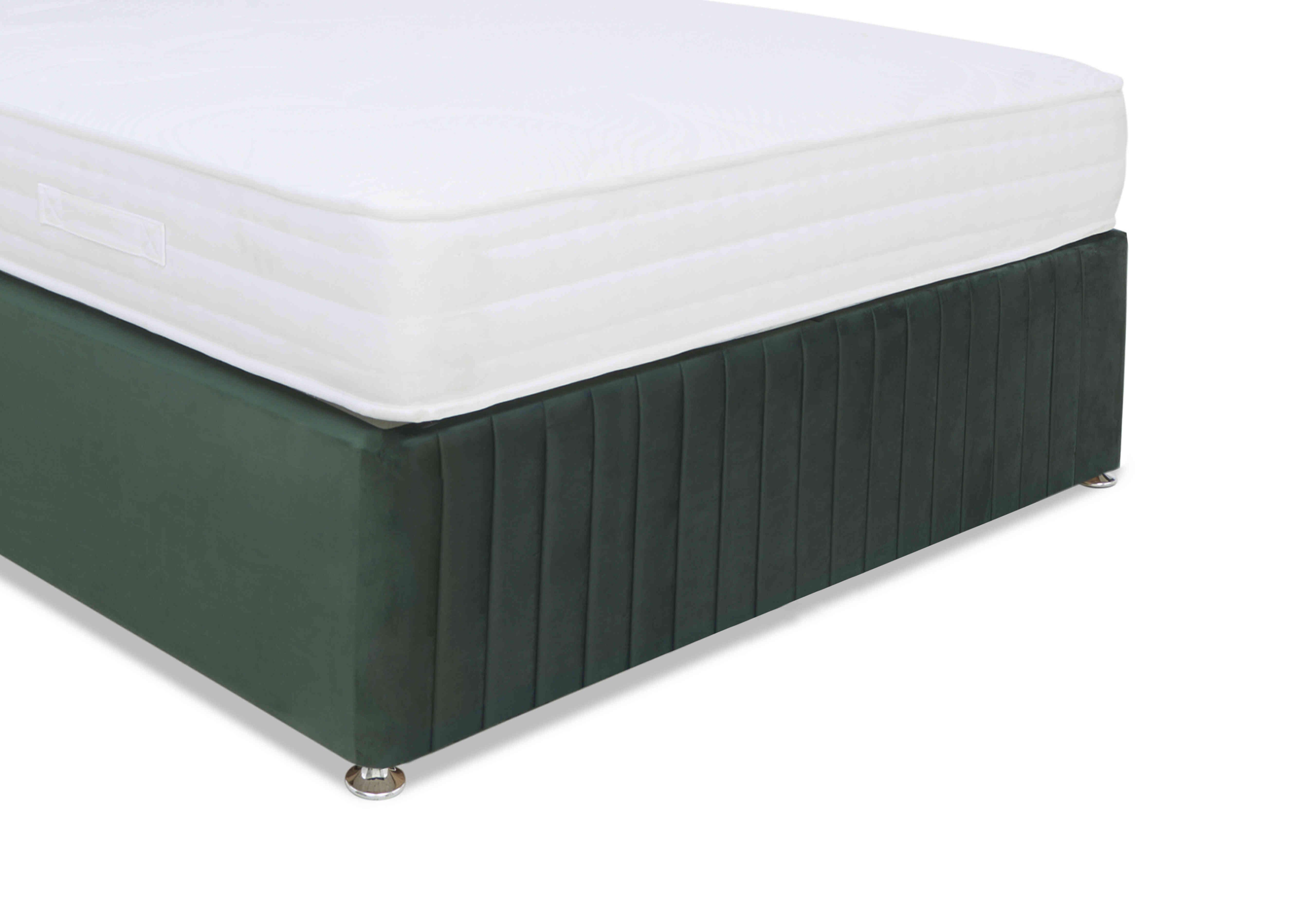 Clancy Footboard in Plush Emerald on Furniture Village