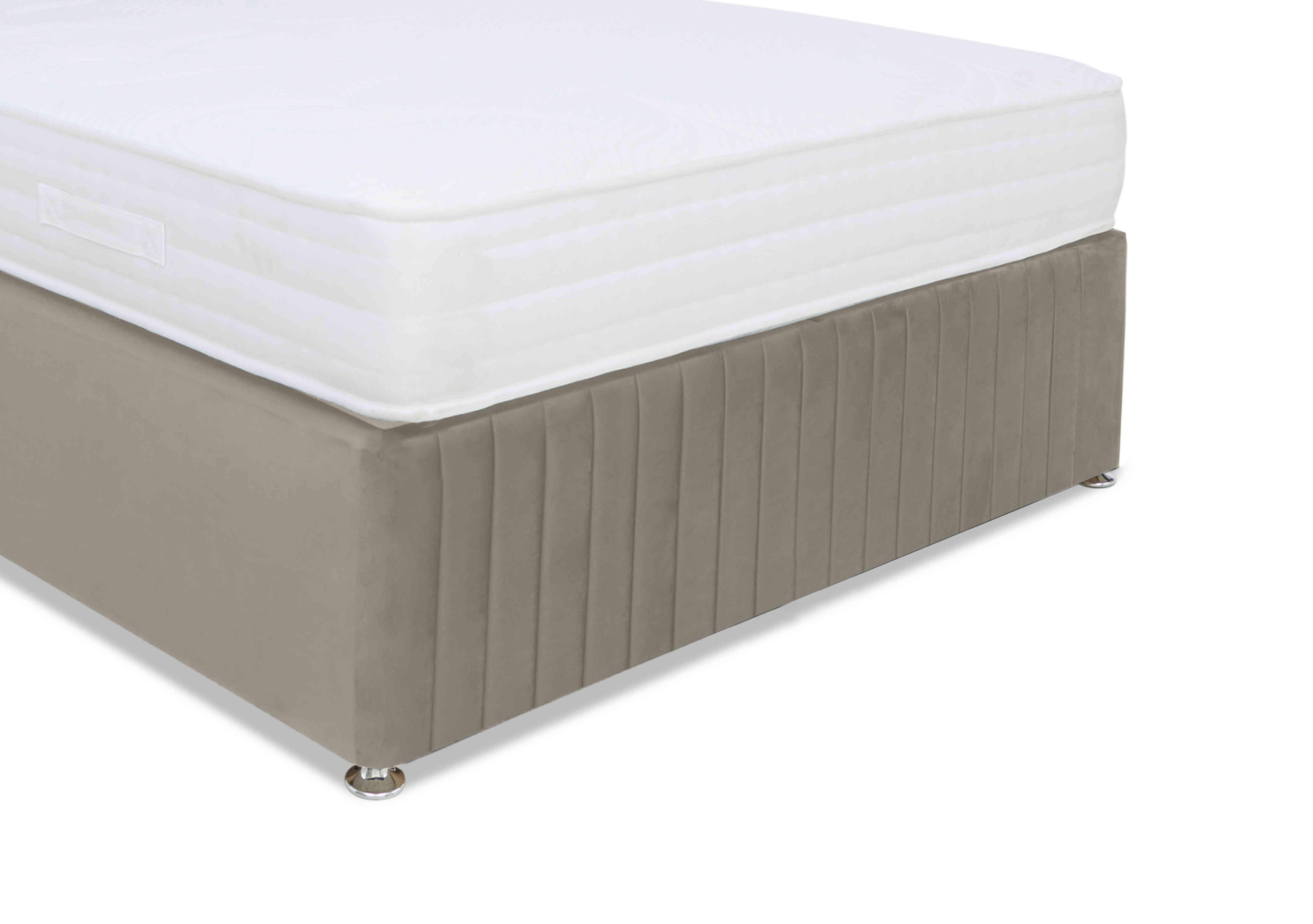 Clancy Footboard in Plush Mole on Furniture Village