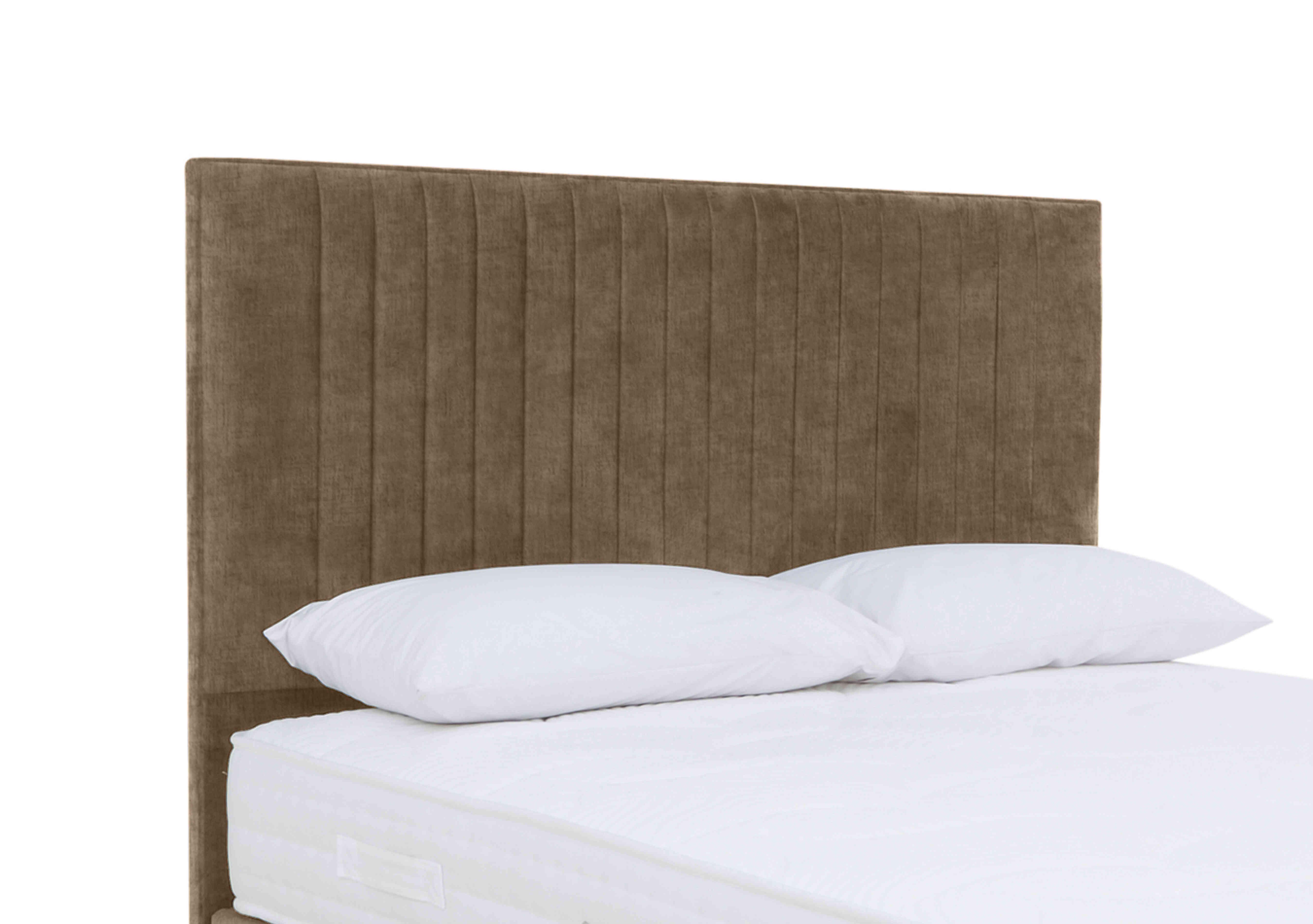 Clancy Floor Standing Headboard in Lace Caramel on Furniture Village