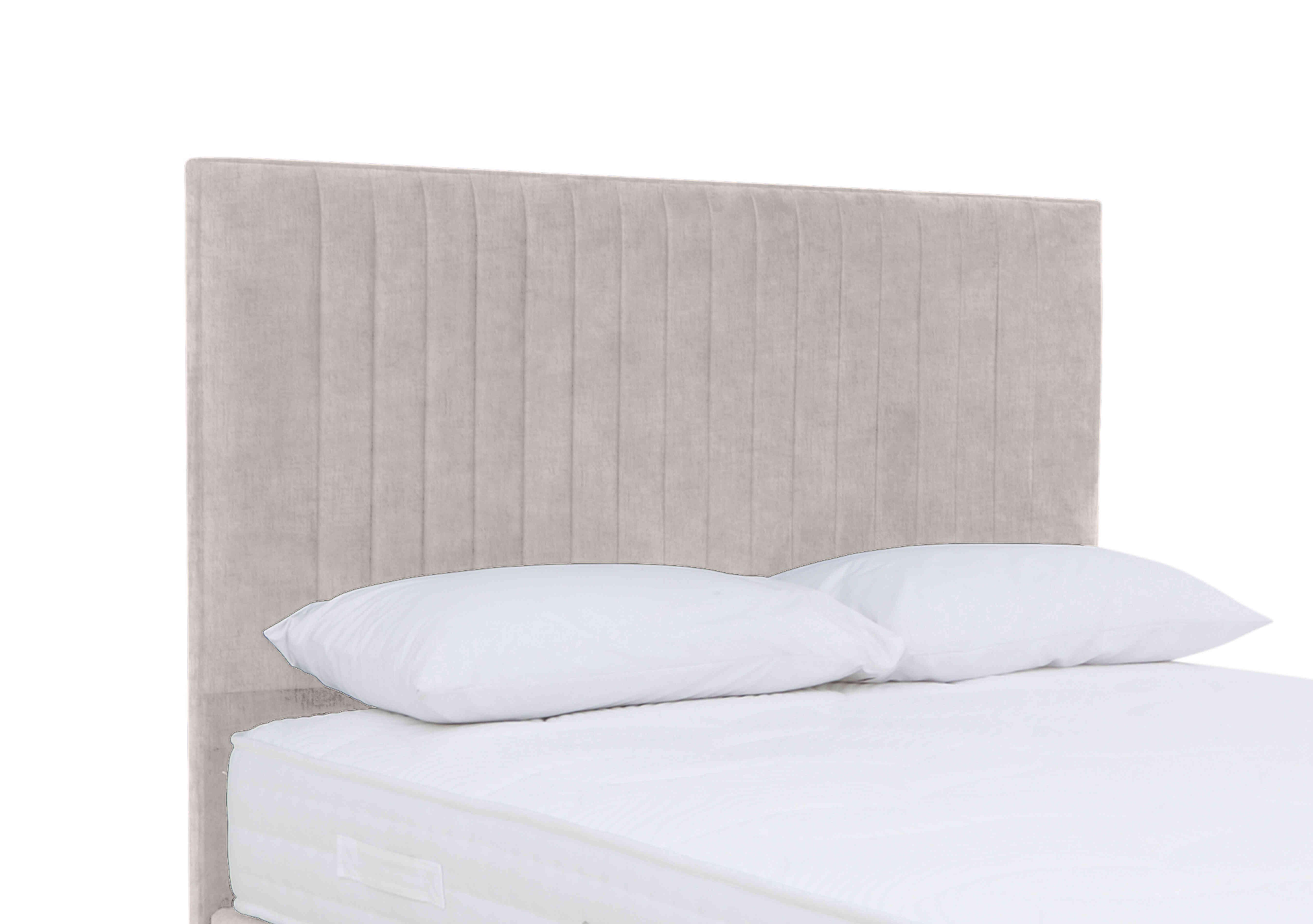 Clancy Floor Standing Headboard in Lace Ivory on Furniture Village
