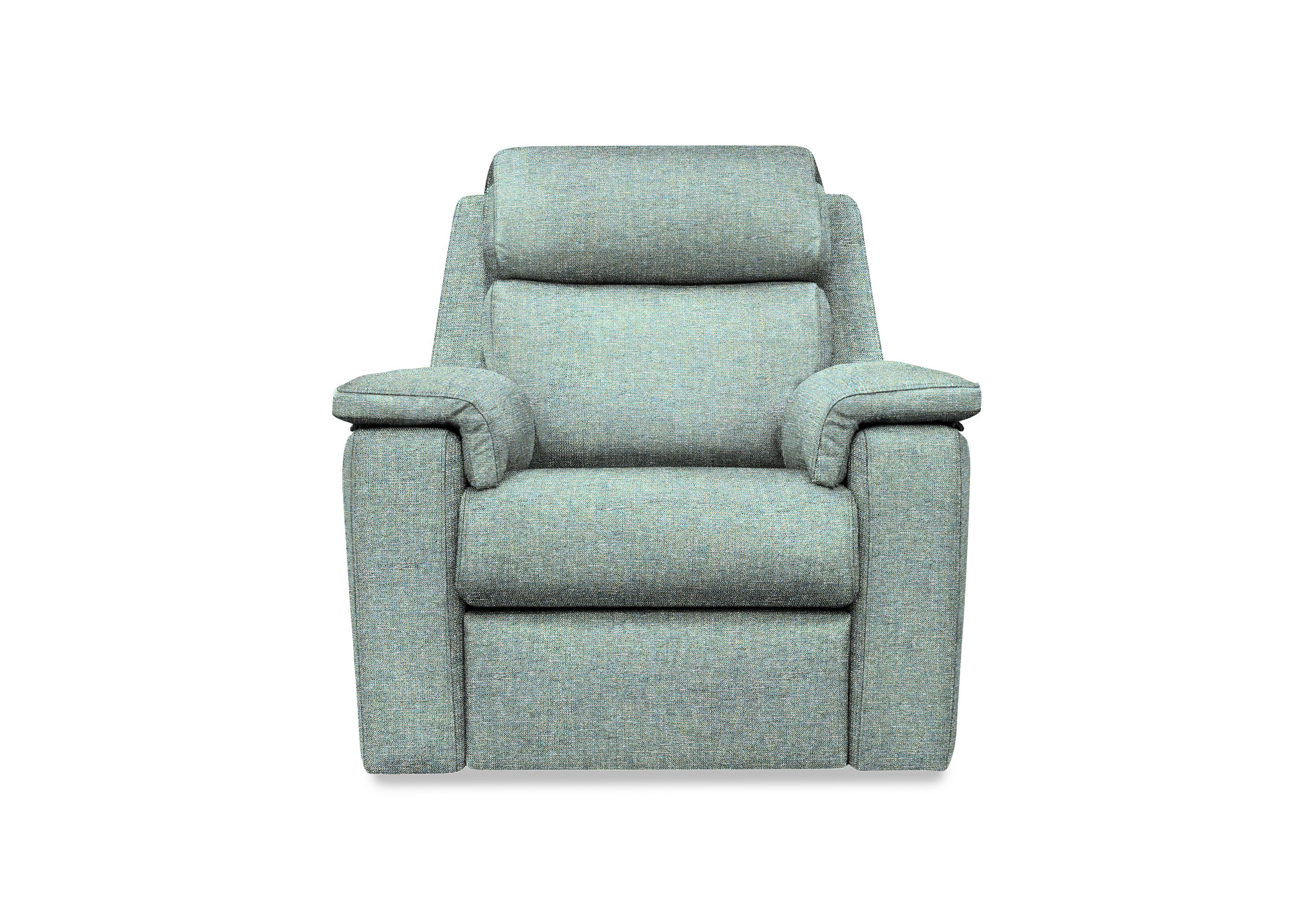 Thornbury Fabric Chair in A020 Dapple Kingfisher on Furniture Village