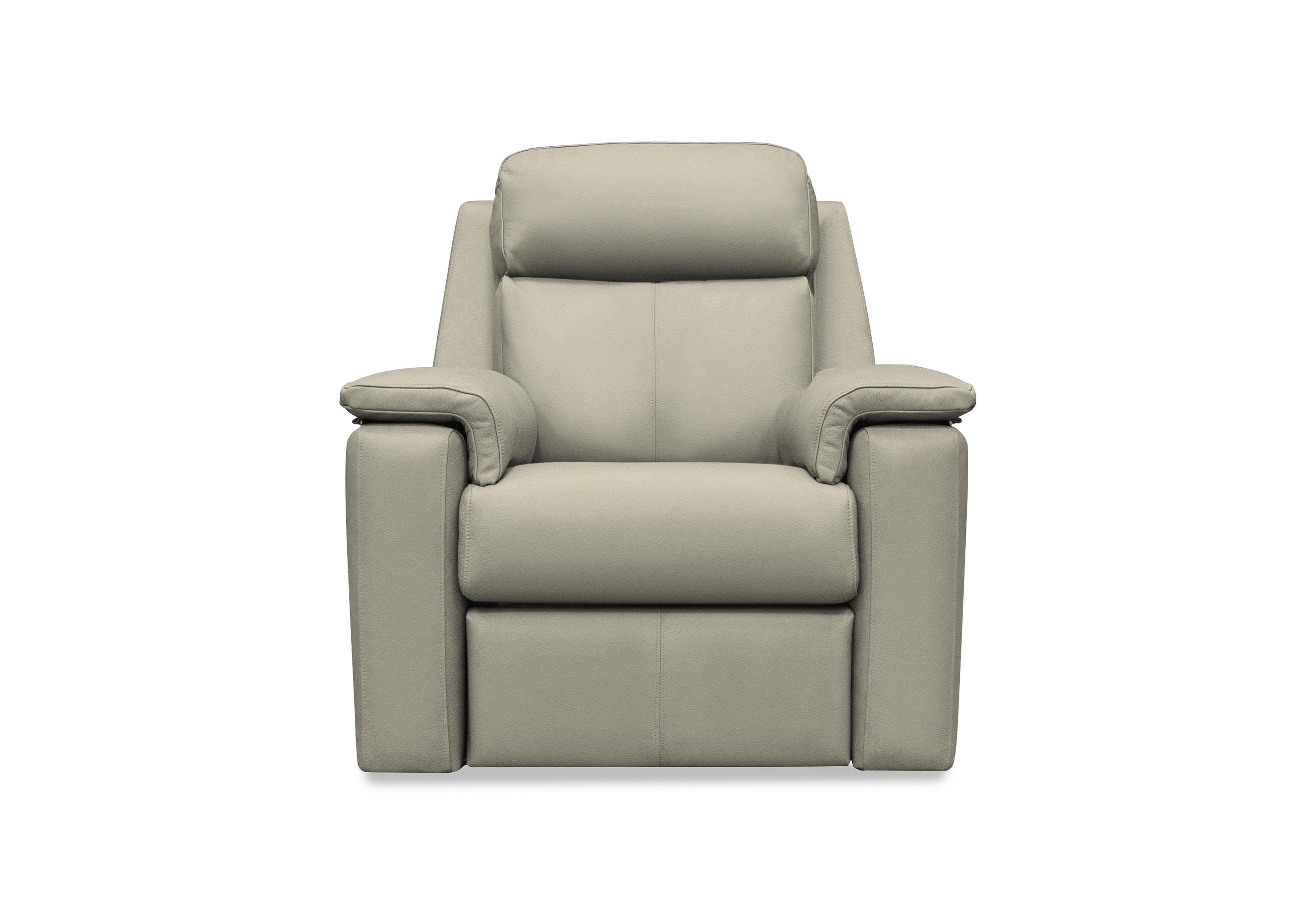 Thornbury Leather Chair in L846 Cambridgetaupe on Furniture Village