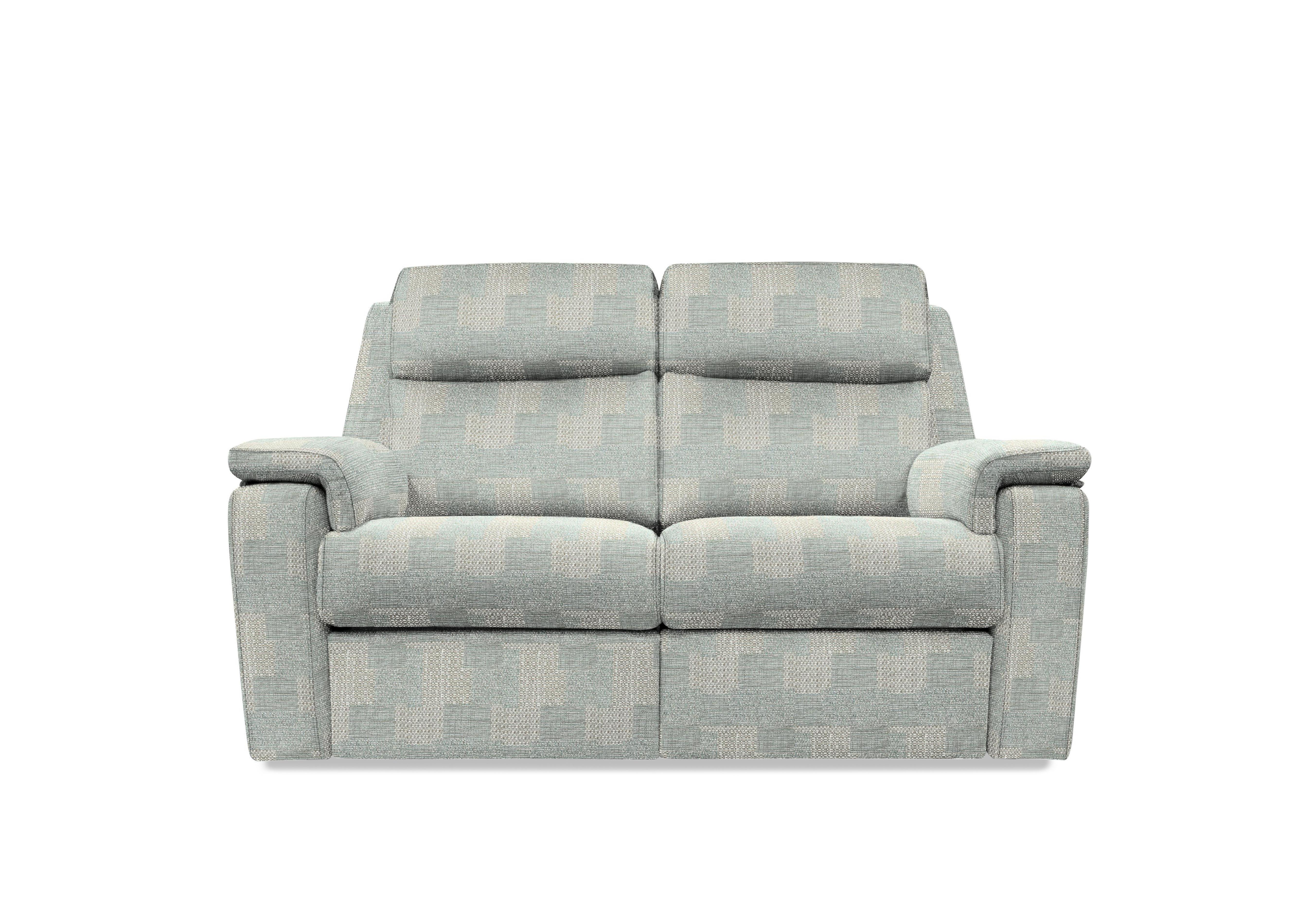 Thornbury 2 Seater Fabric Sofa in A802 Faro Sky on Furniture Village