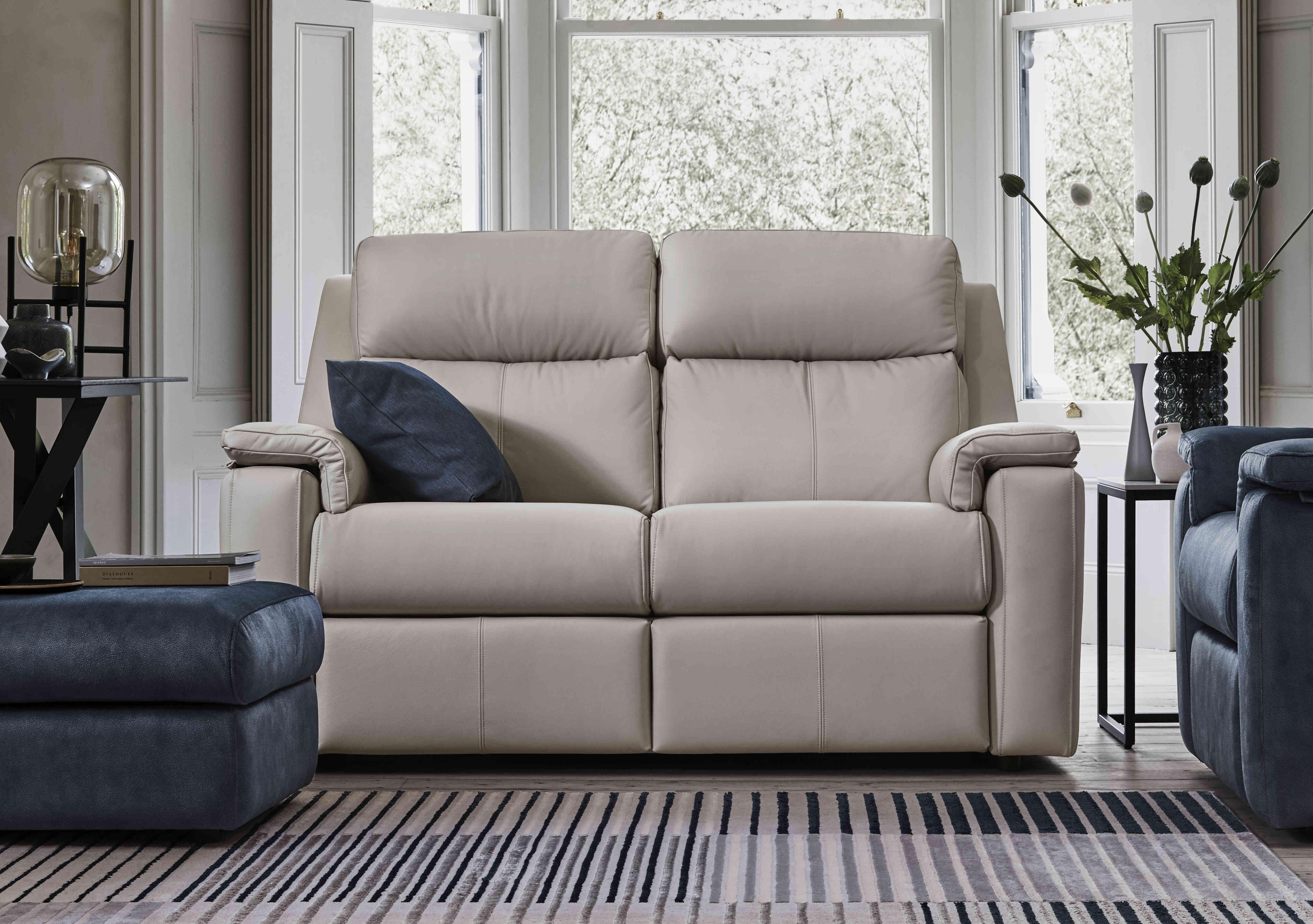 Thornbury 2 Seater Leather Sofa in  on Furniture Village