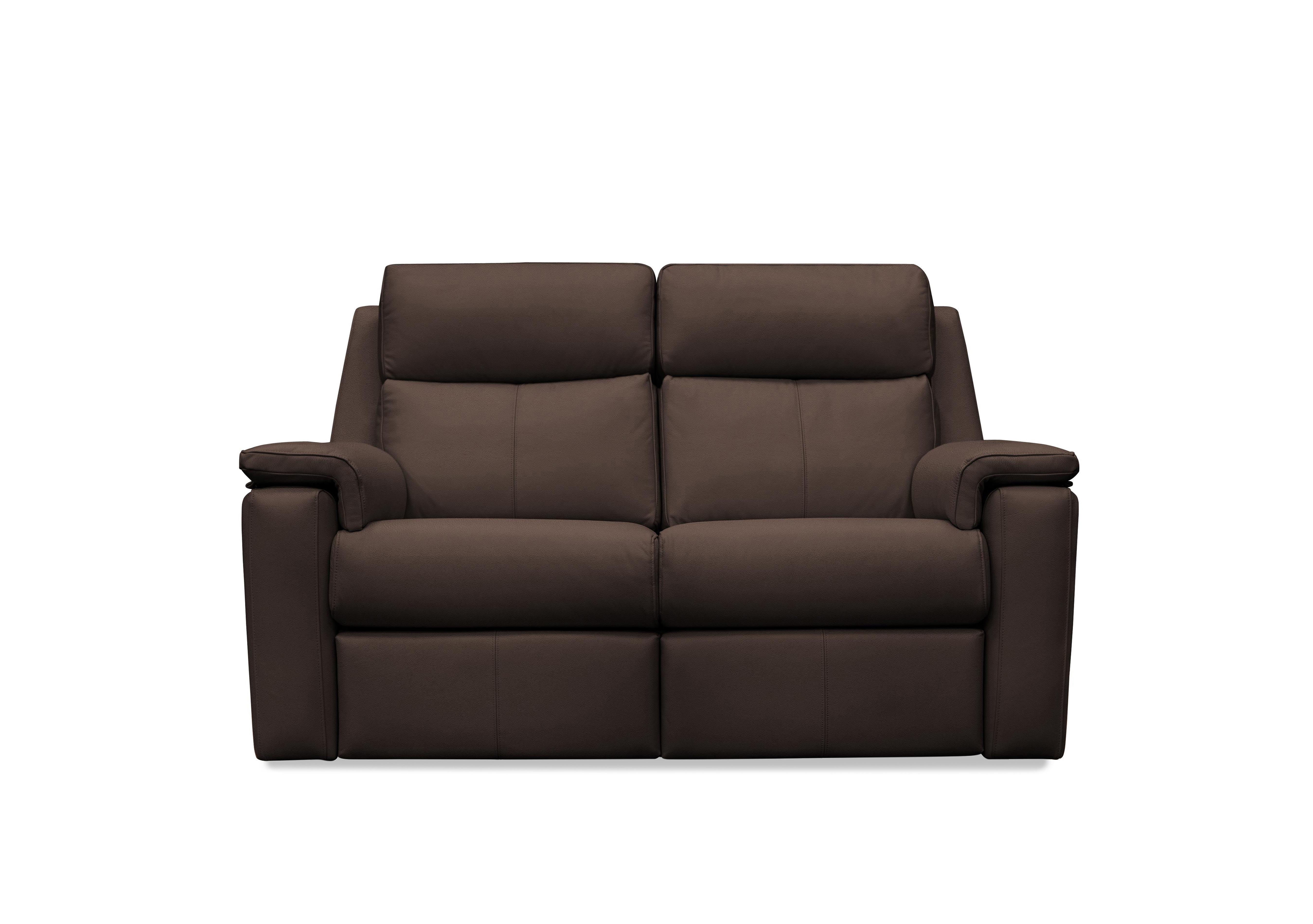 Thornbury 2 Seater Leather Sofa in P200 Capri Chocolate on Furniture Village