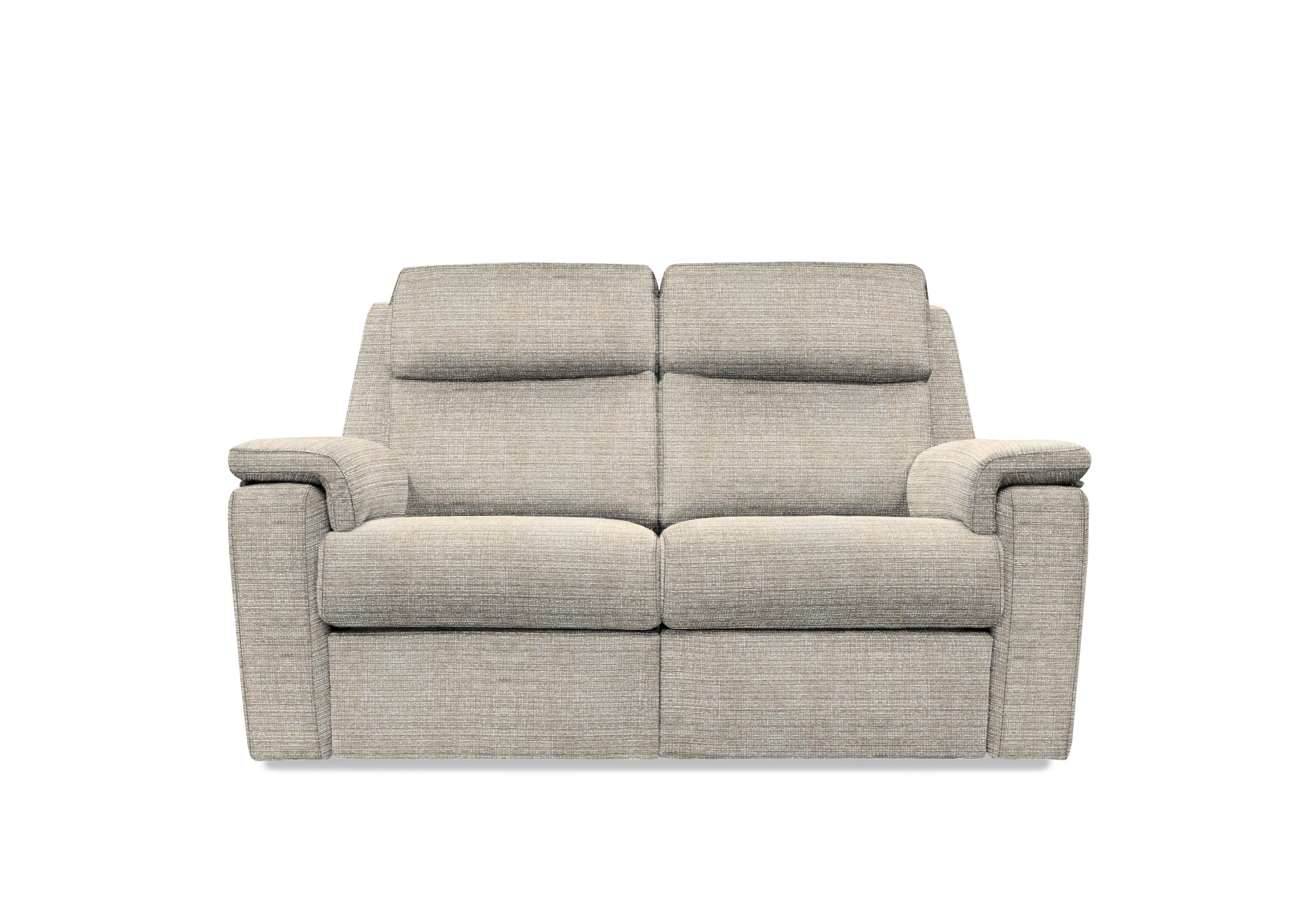 Thornbury 2 Seater Fabric Power Recliner Sofa with Power Headrests and Power Lumbar in A006 Yarn Shale on Furniture Village