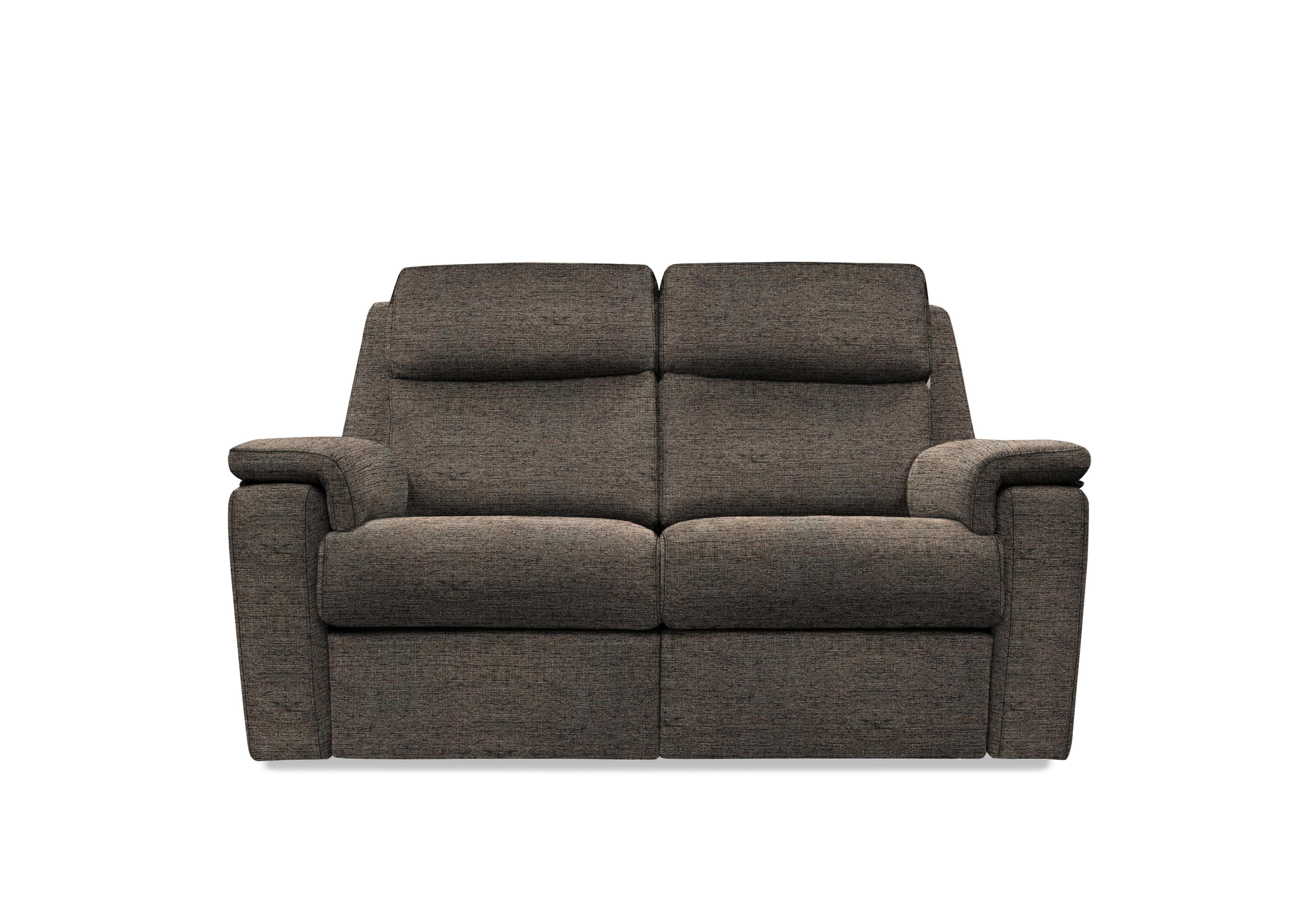 Thornbury 2 Seater Fabric Power Recliner Sofa with Power Headrests and Power Lumbar in A008 Yarn Slate on Furniture Village