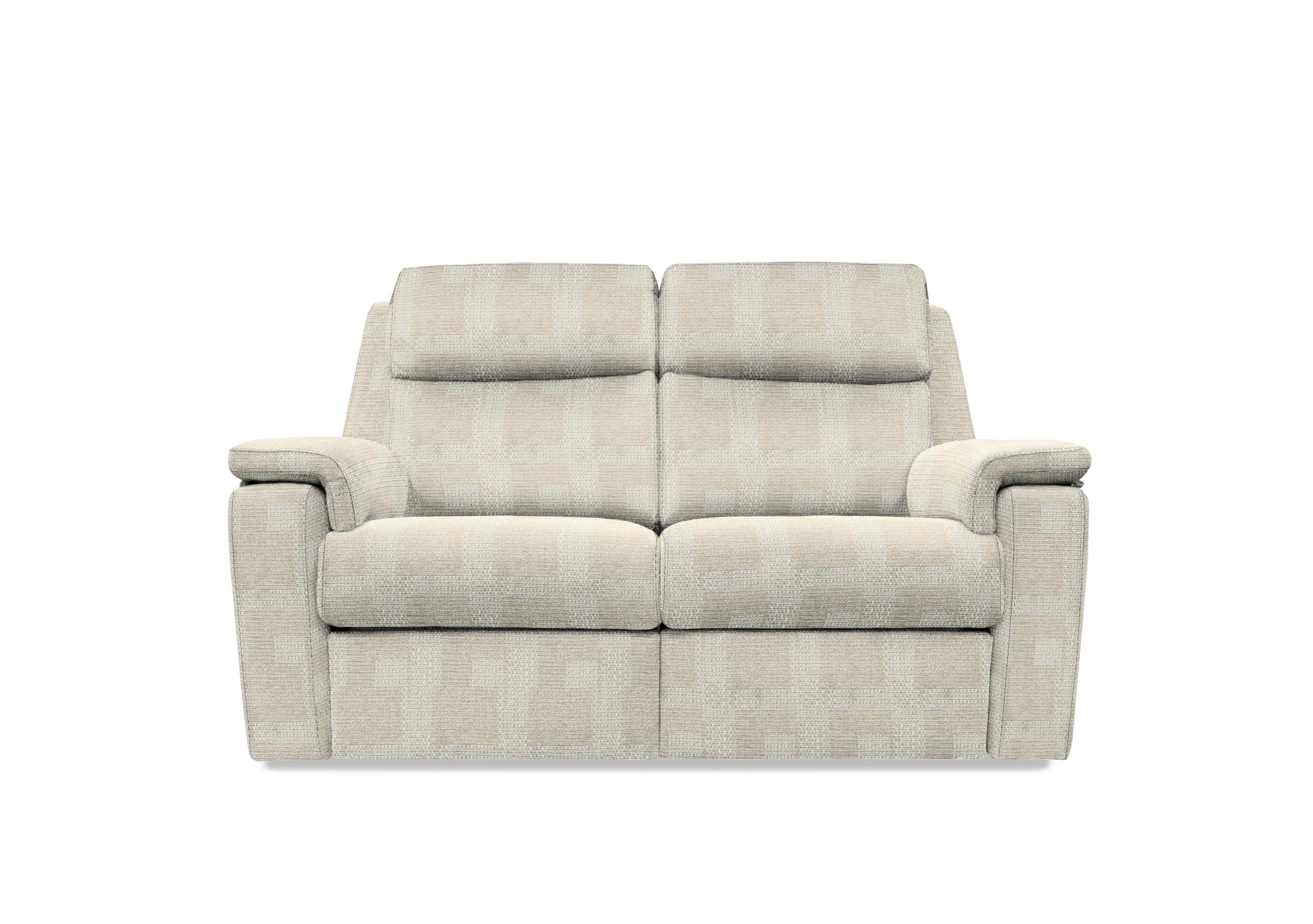 Thornbury 2 Seater Fabric Power Recliner Sofa with Power Headrests and Power Lumbar in A801 Faro Mist on Furniture Village