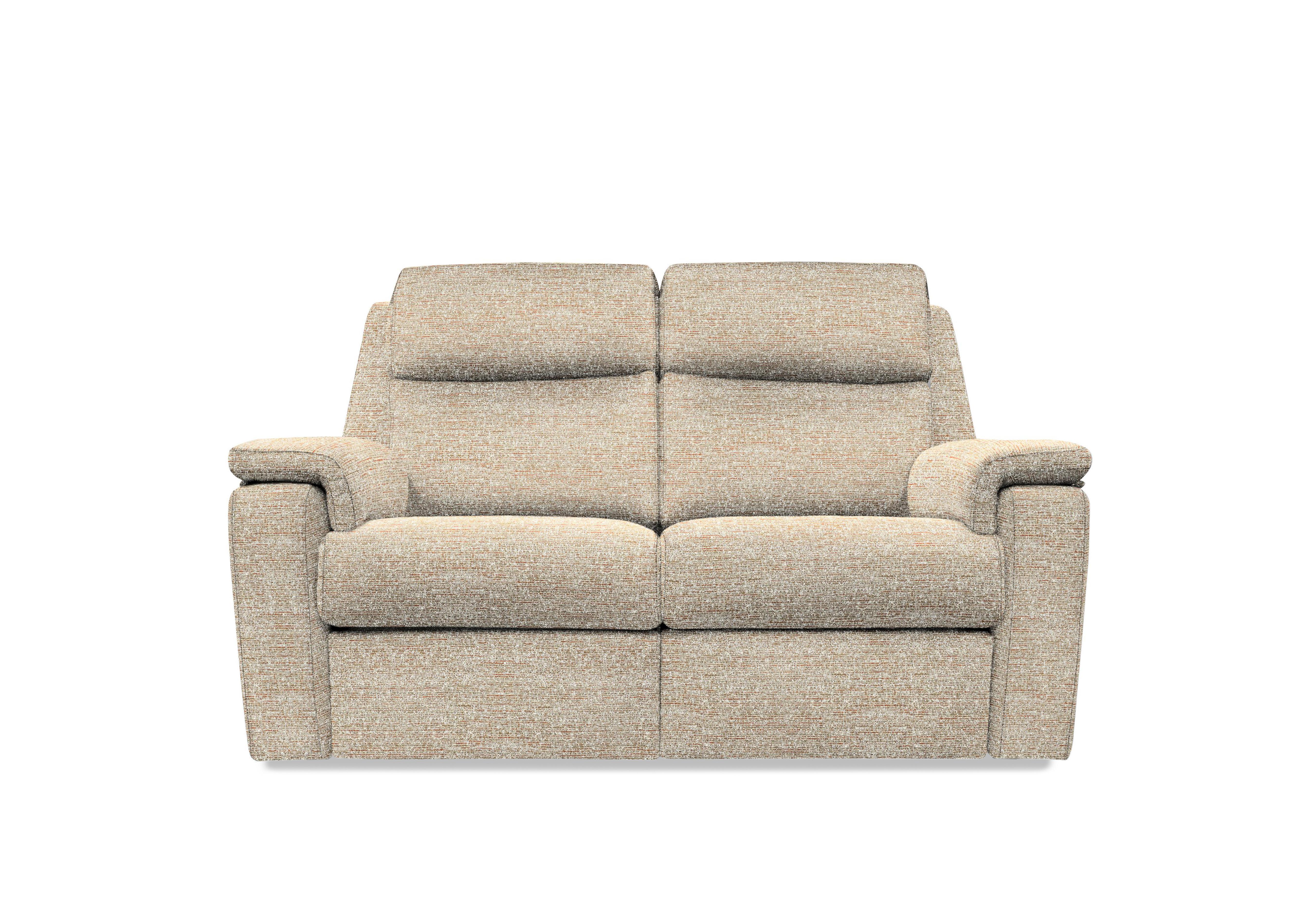 Thornbury 2 Seater Fabric Power Recliner Sofa with Power Headrests and Power Lumbar in C030 Kampala Beige on Furniture Village