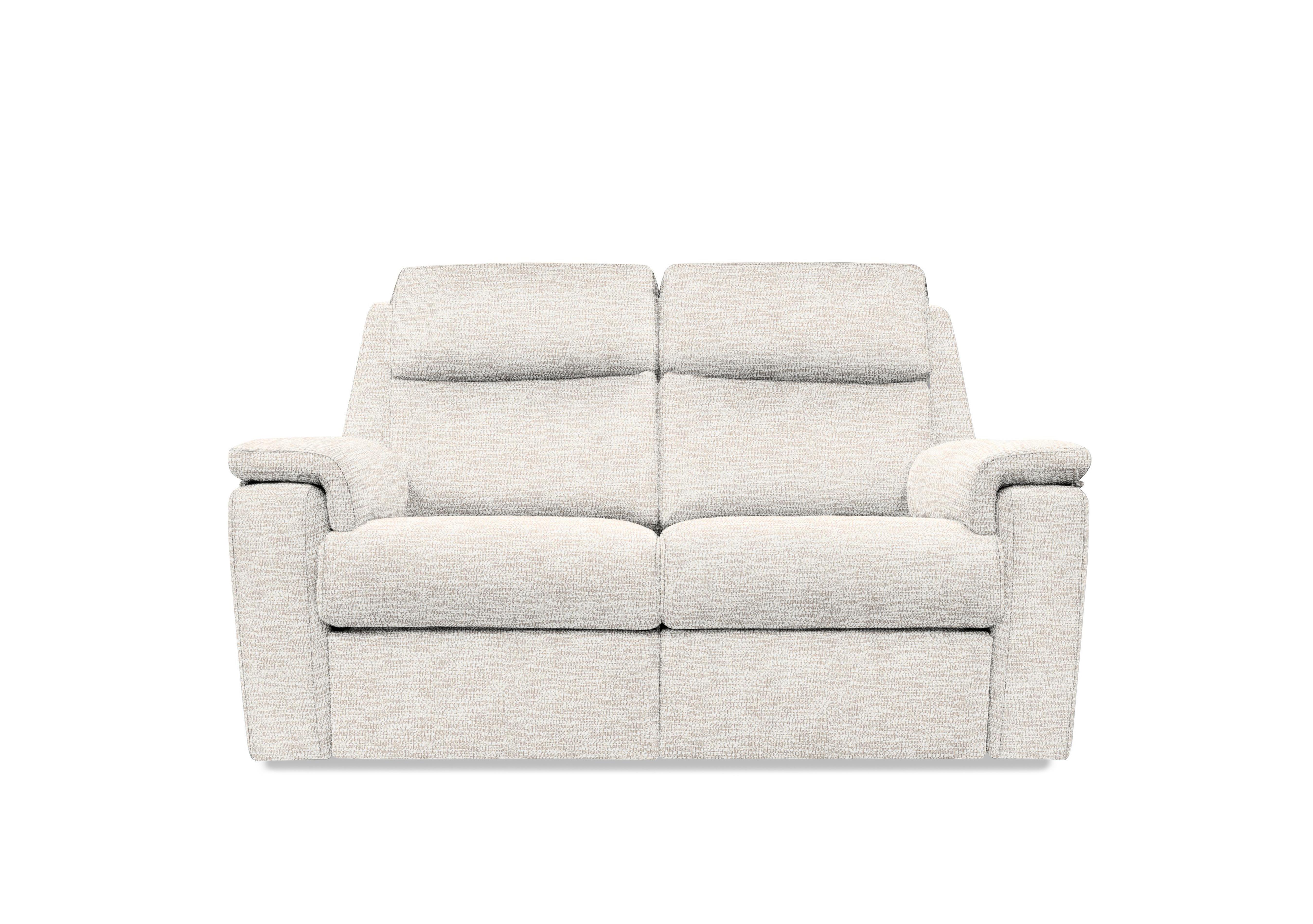 Thornbury 2 Seater Fabric Power Recliner Sofa with Power Headrests and Power Lumbar in C931 Rush Cream on Furniture Village