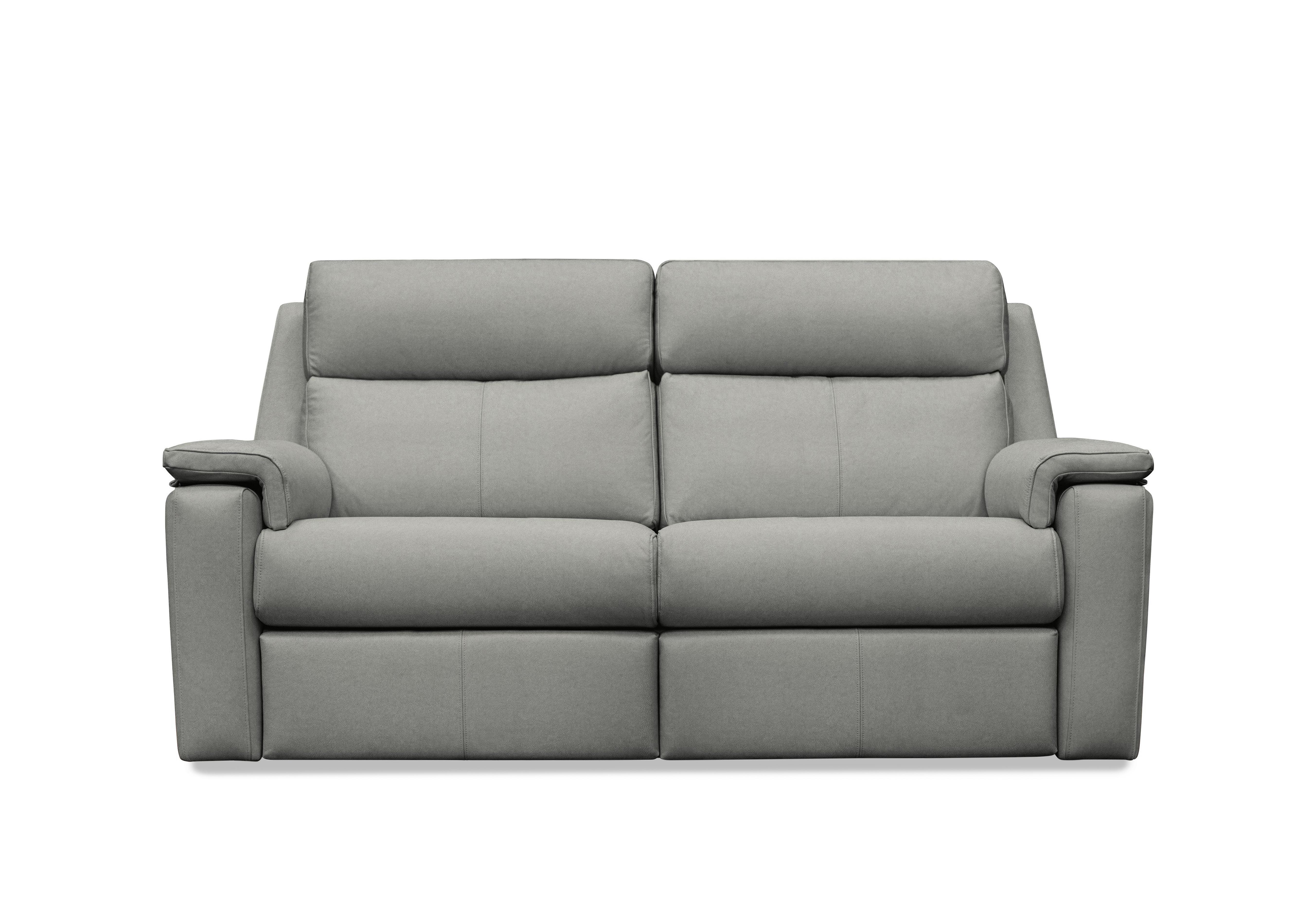 Thornbury 3 Seater Leather Sofa in N002 Texas Charcoal on Furniture Village