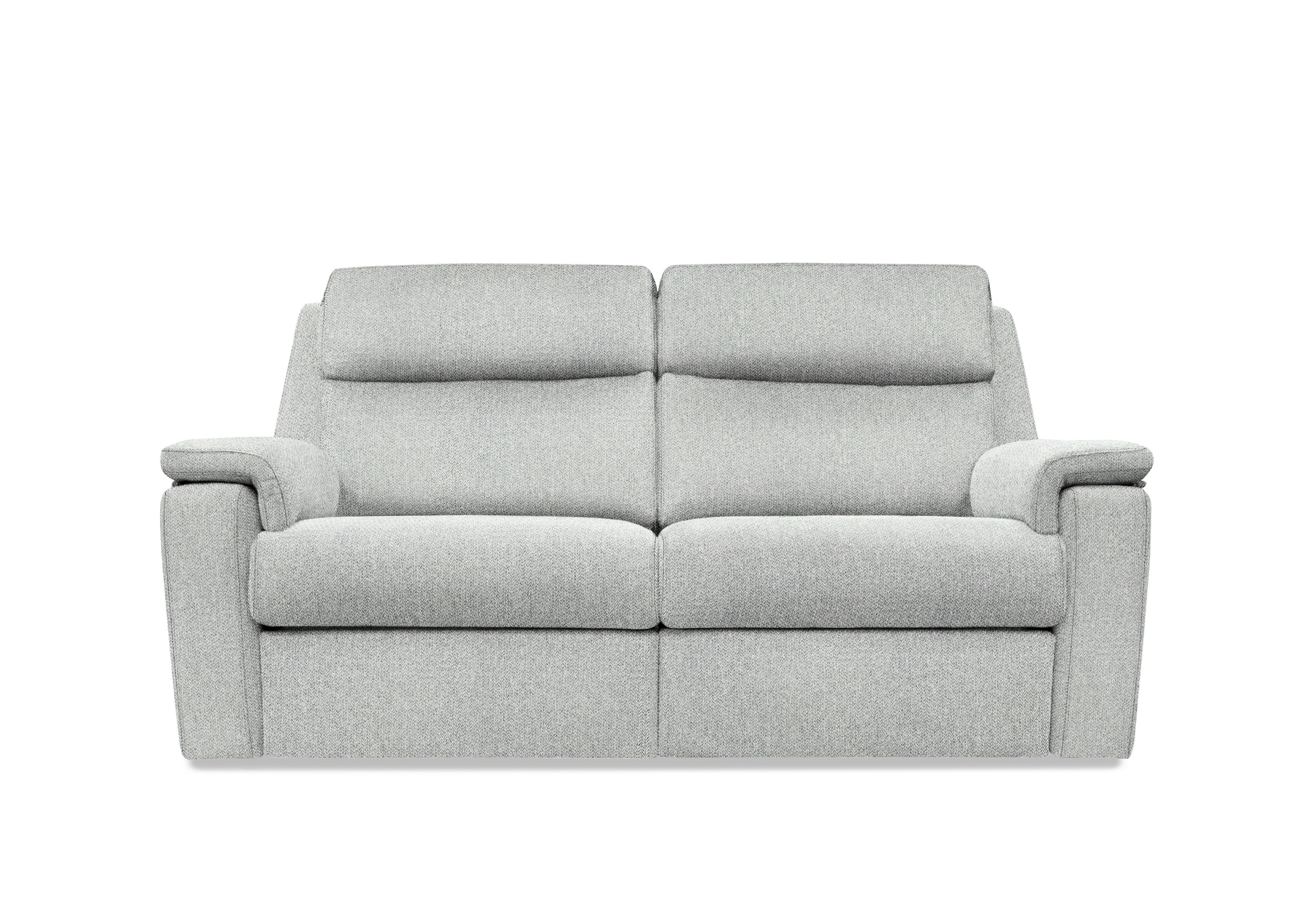 Thornbury 3 Seater Fabric Power Recliner Sofa with Power Headrests and Power Lumbar in A011 Swift Cygnet on Furniture Village