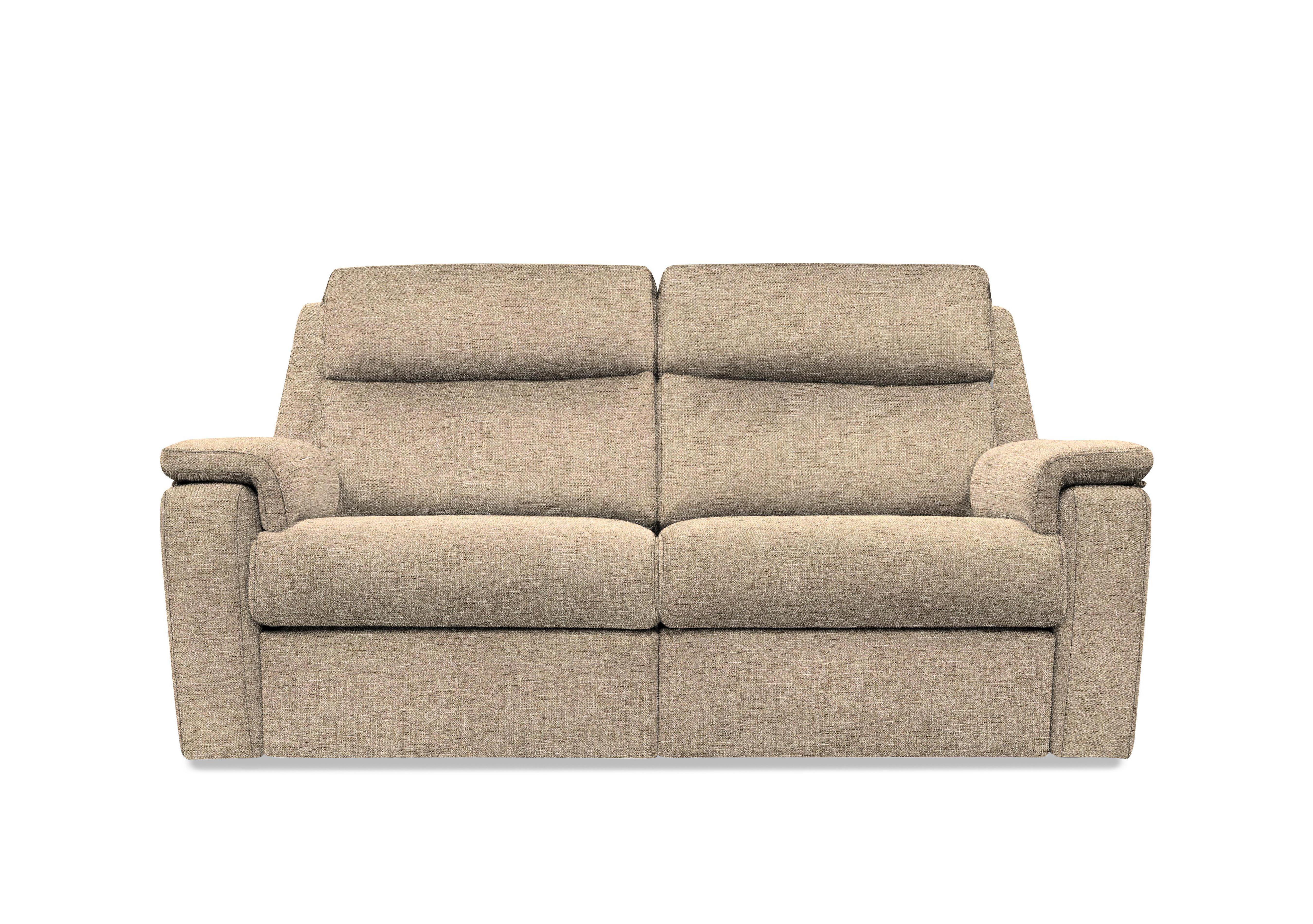 Thornbury 3 Seater Fabric Power Recliner Sofa with Power Headrests and Power Lumbar in A022 Dapple Sparrow on Furniture Village