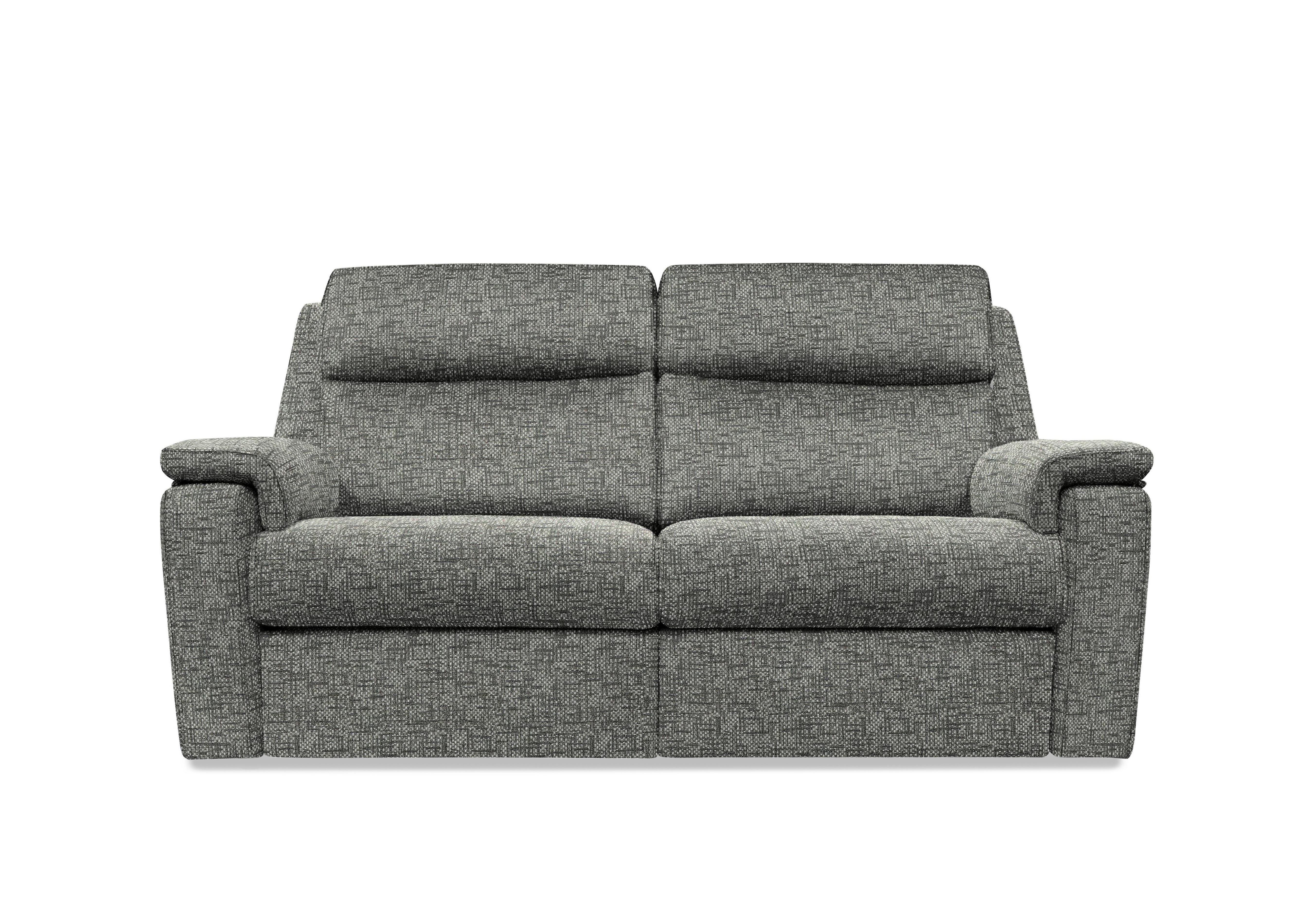 Thornbury 3 Seater Fabric Power Recliner Sofa with Power Headrests and Power Lumbar in B031 Remco Slate on Furniture Village