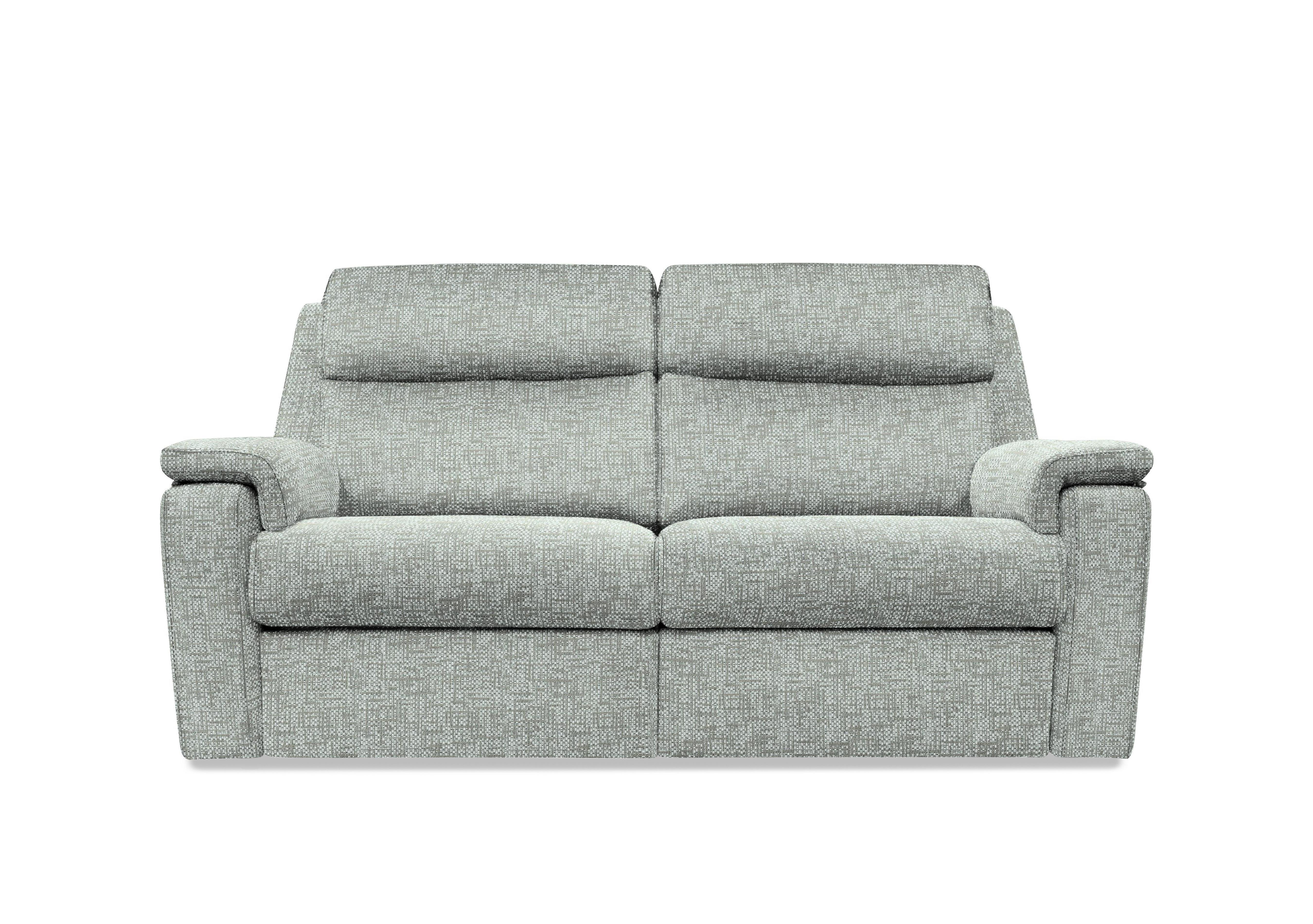 Thornbury 3 Seater Fabric Power Recliner Sofa with Power Headrests and Power Lumbar in B032 Remco Duck Egg on Furniture Village