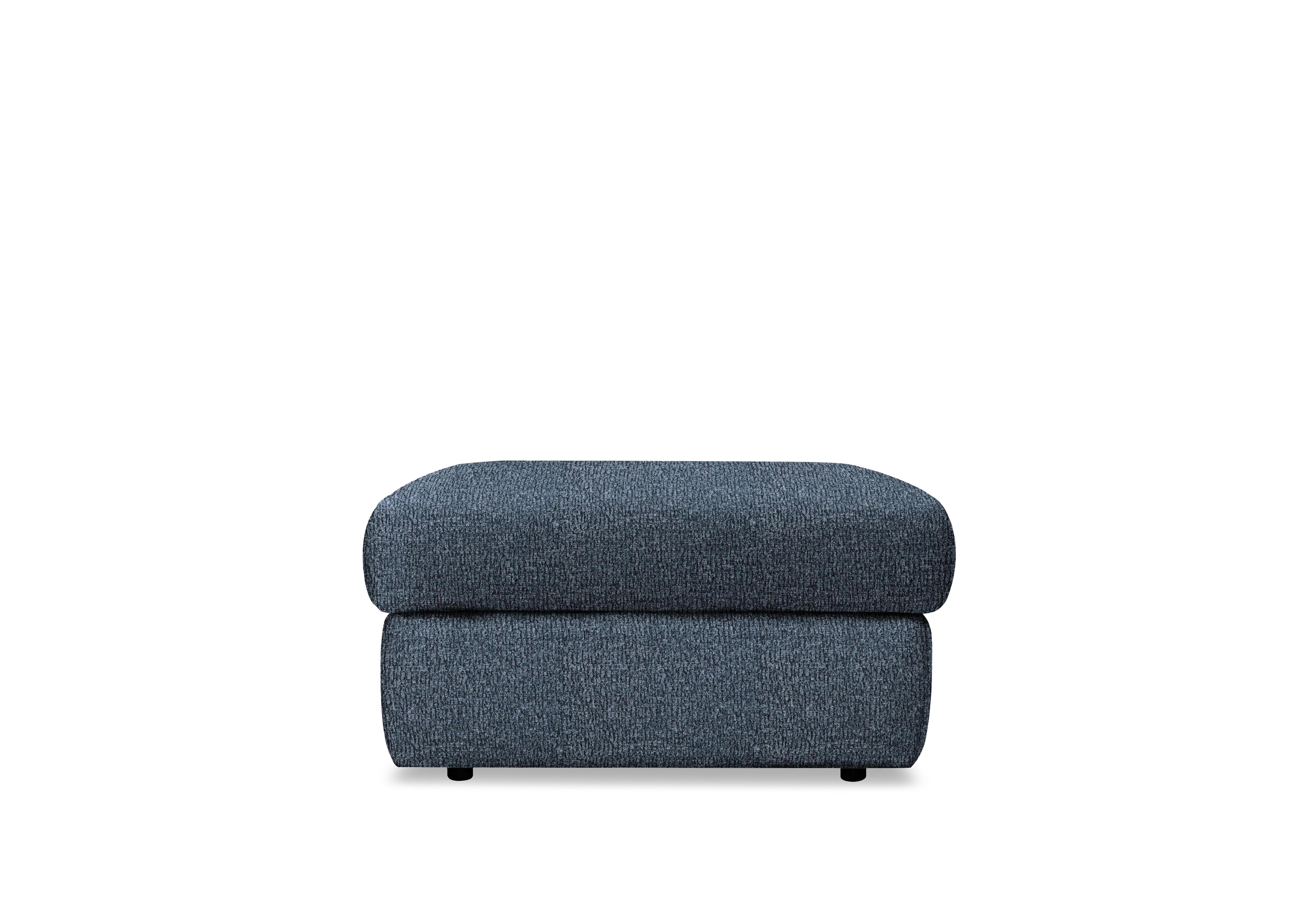 Thornbury Fabric Footstool in A223 Marim Denim on Furniture Village