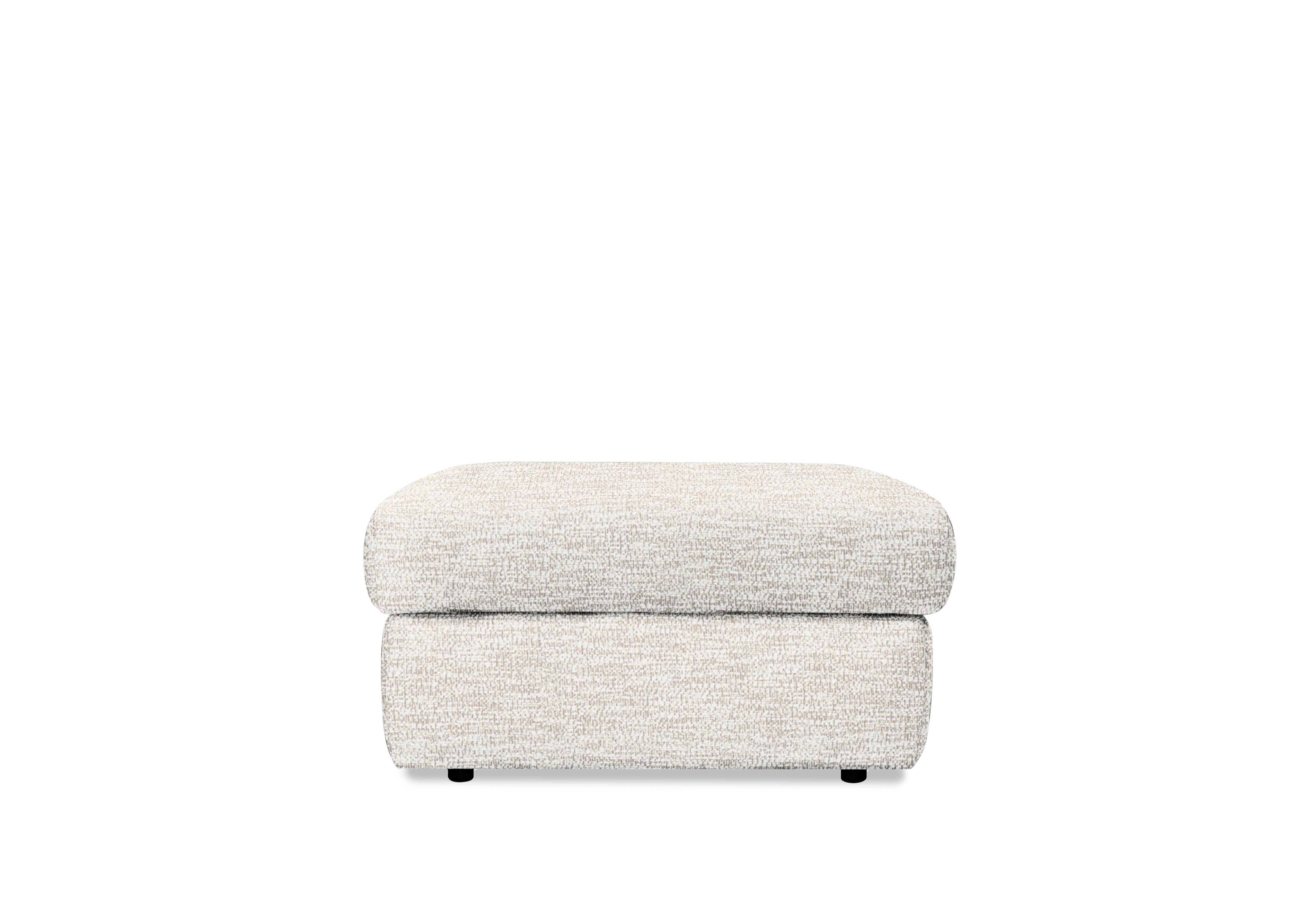 Thornbury Fabric Footstool in C931 Rush Cream on Furniture Village