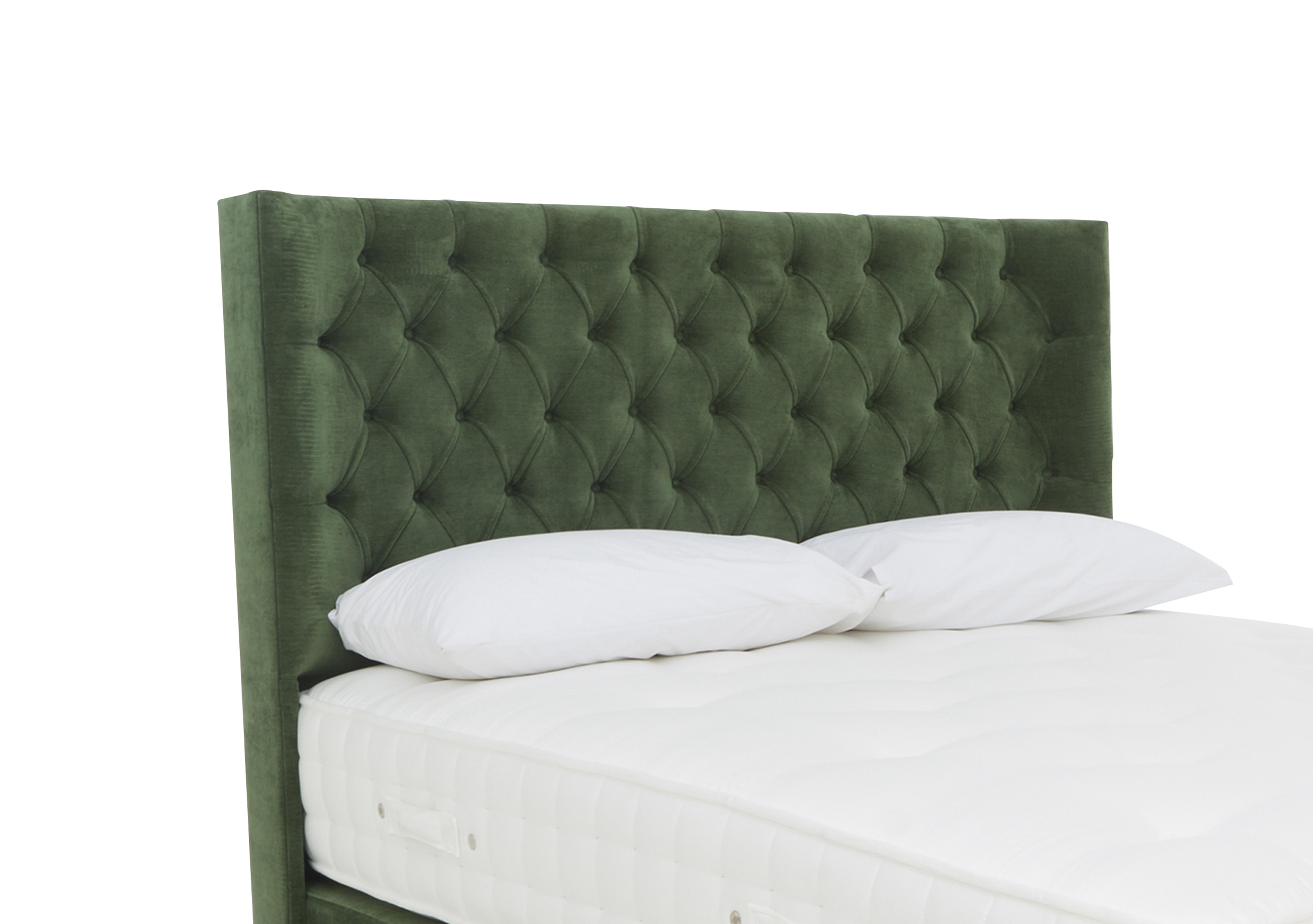 Harding Floor Standing Headboard in Aston Moss on Furniture Village