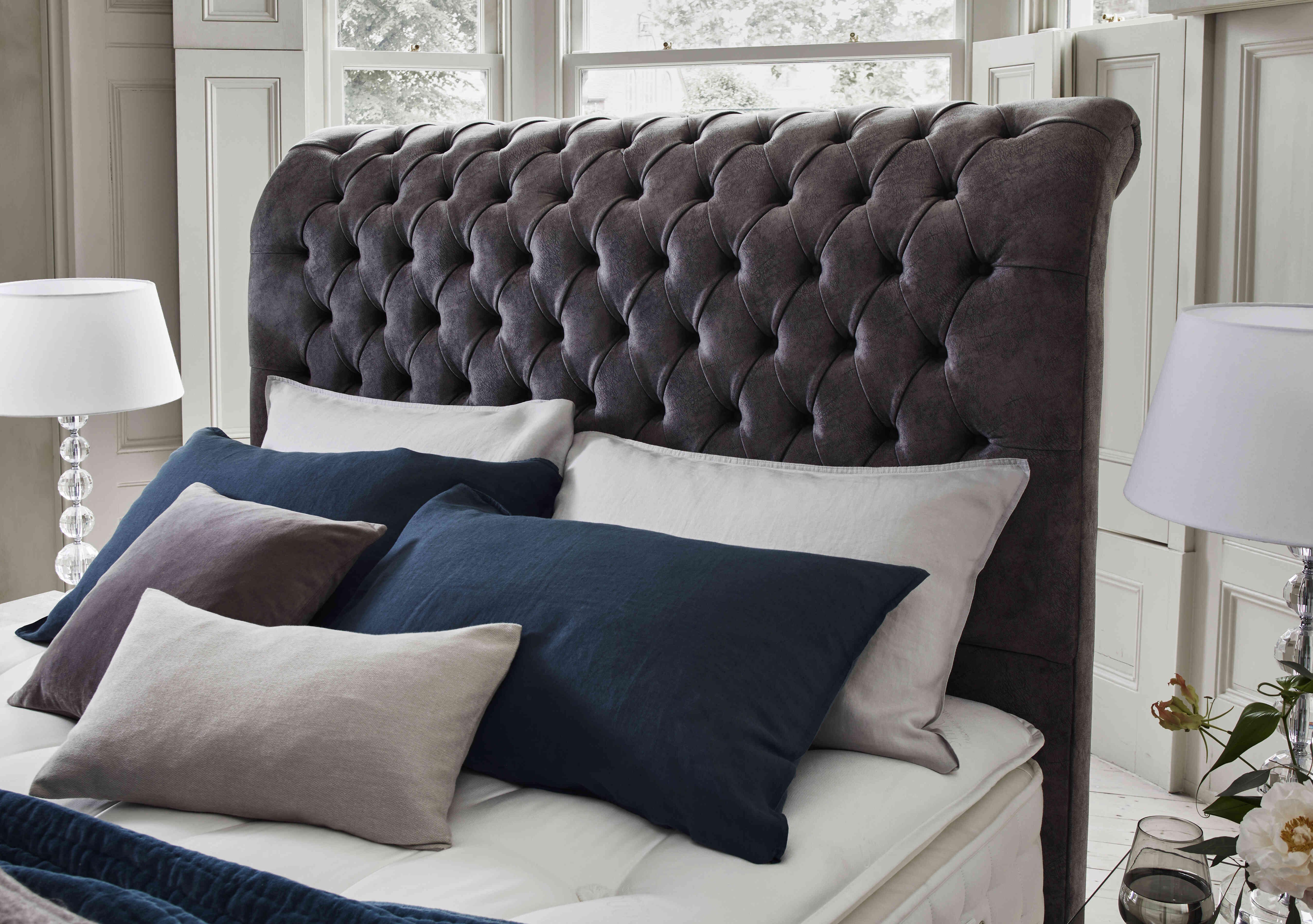 Johnstone Floor Standing Headboard in  on Furniture Village