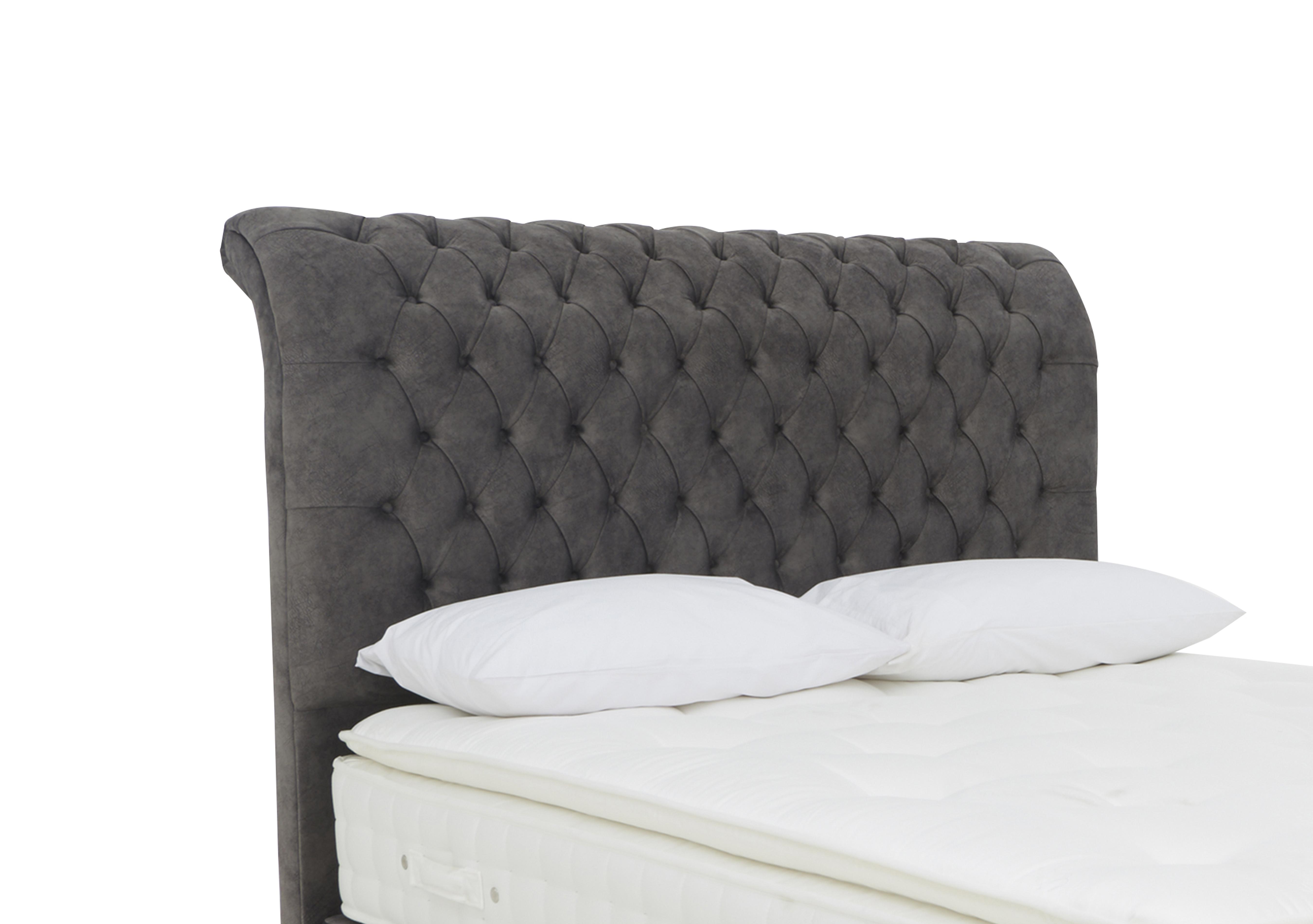 Johnstone Floor Standing Headboard in Dapple Mink on Furniture Village