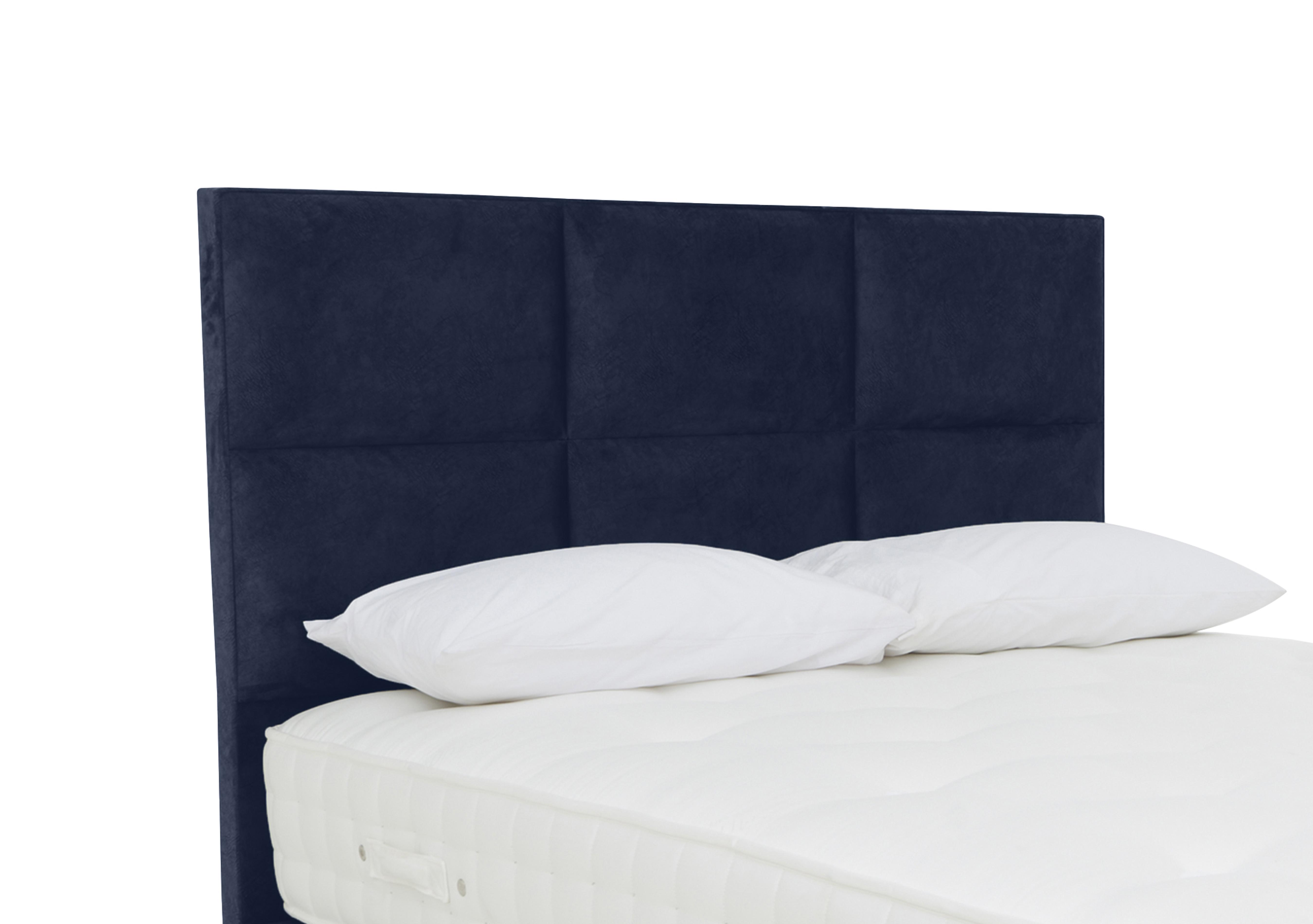 Fytche Floor Standing Headboard in Aston Navy on Furniture Village