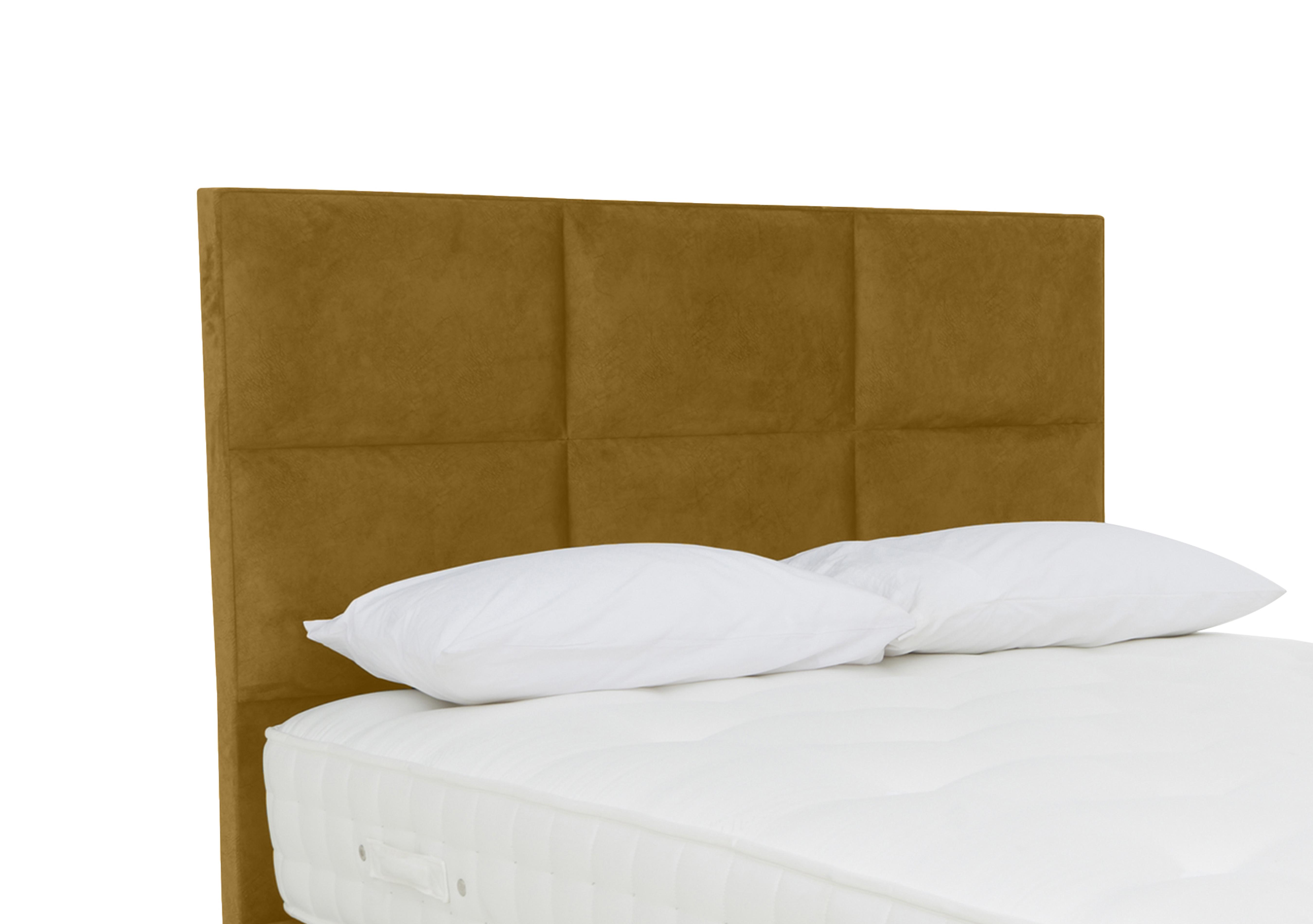 Fytche Floor Standing Headboard in Aston Saffron on Furniture Village