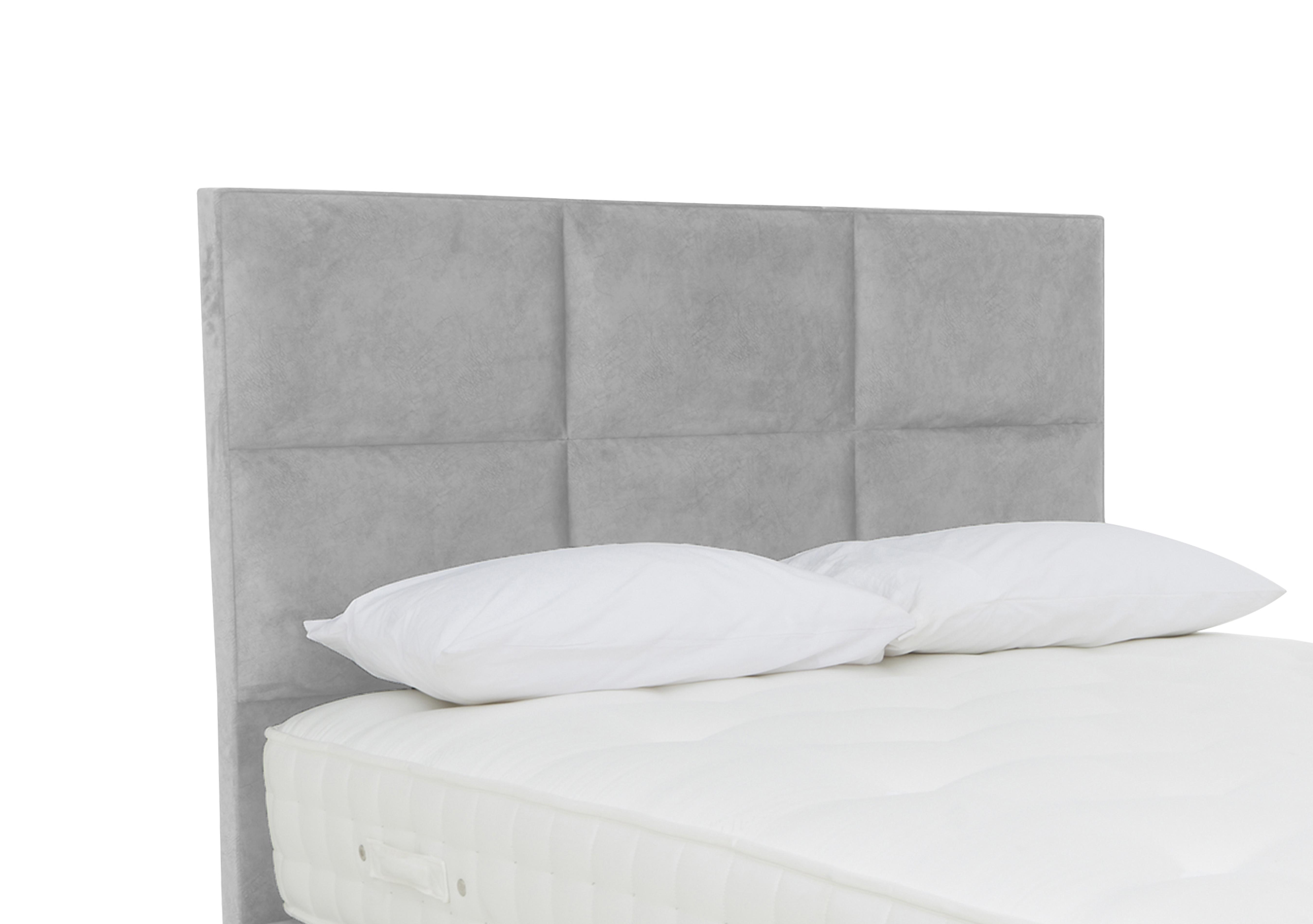 Fytche Floor Standing Headboard in Aston Silver on Furniture Village