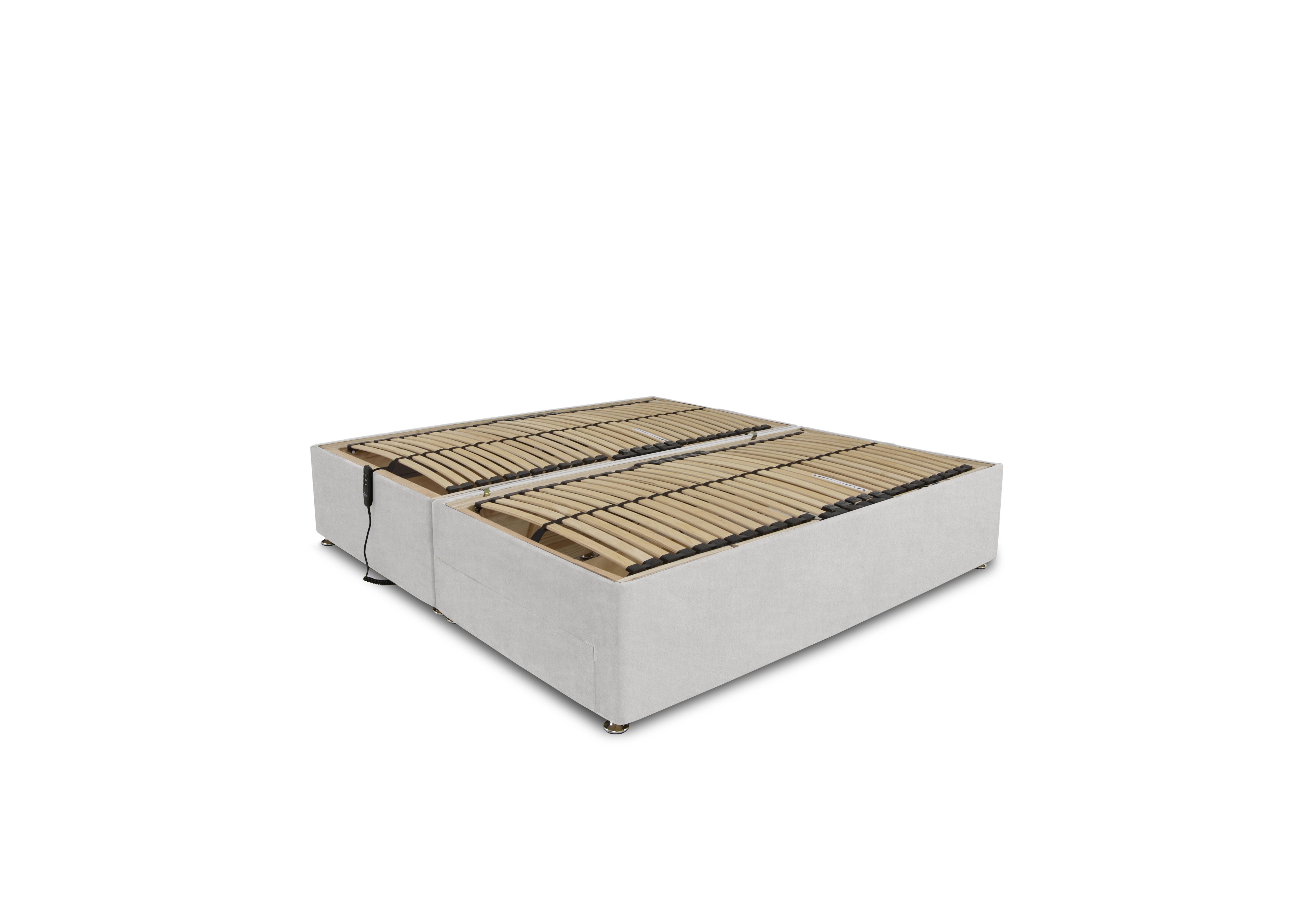 Artisan Adjustable Divan Base in Plain Opal on Furniture Village