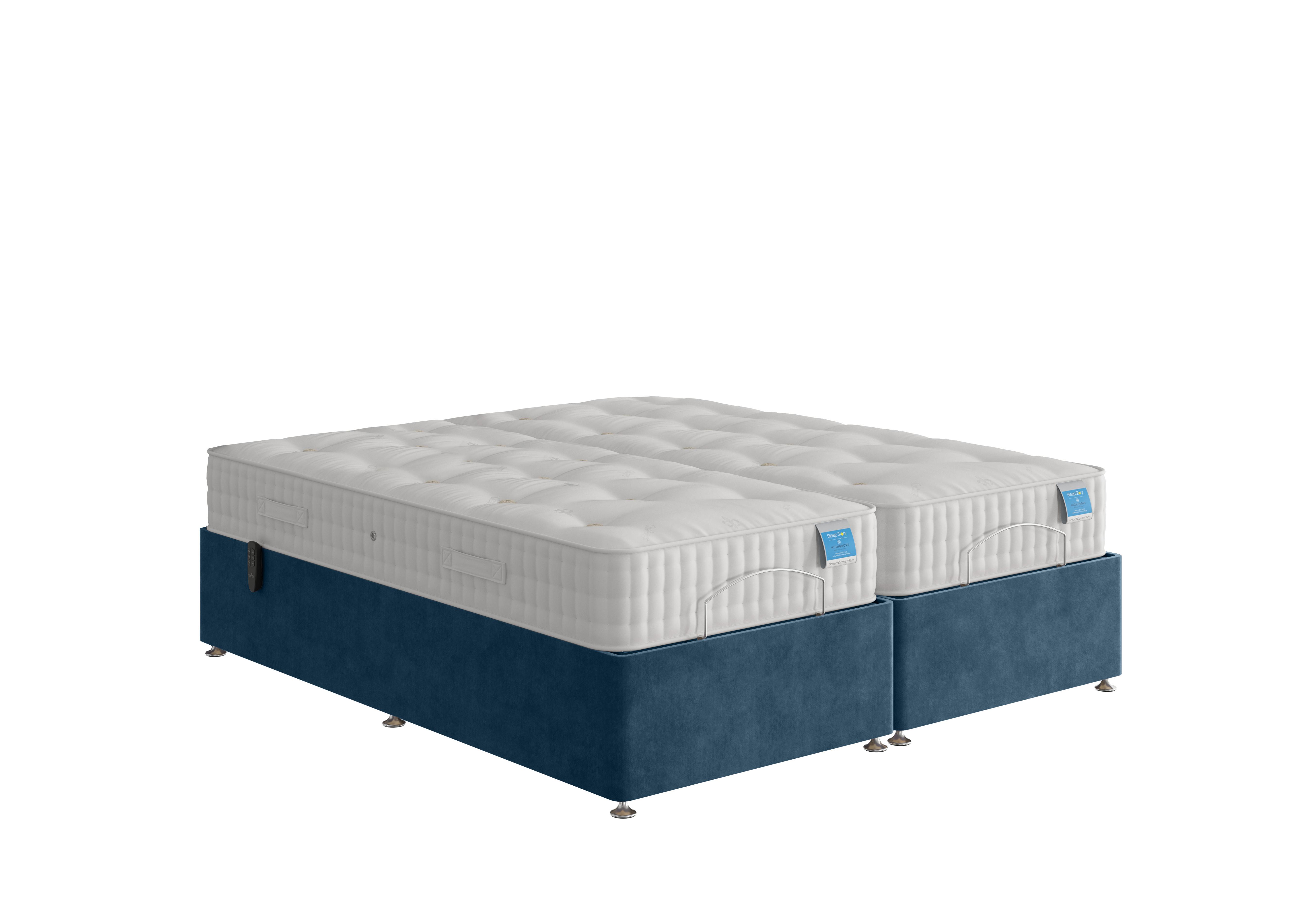 Artisan Adjustable Divan Base in Plain Sapphire on Furniture Village