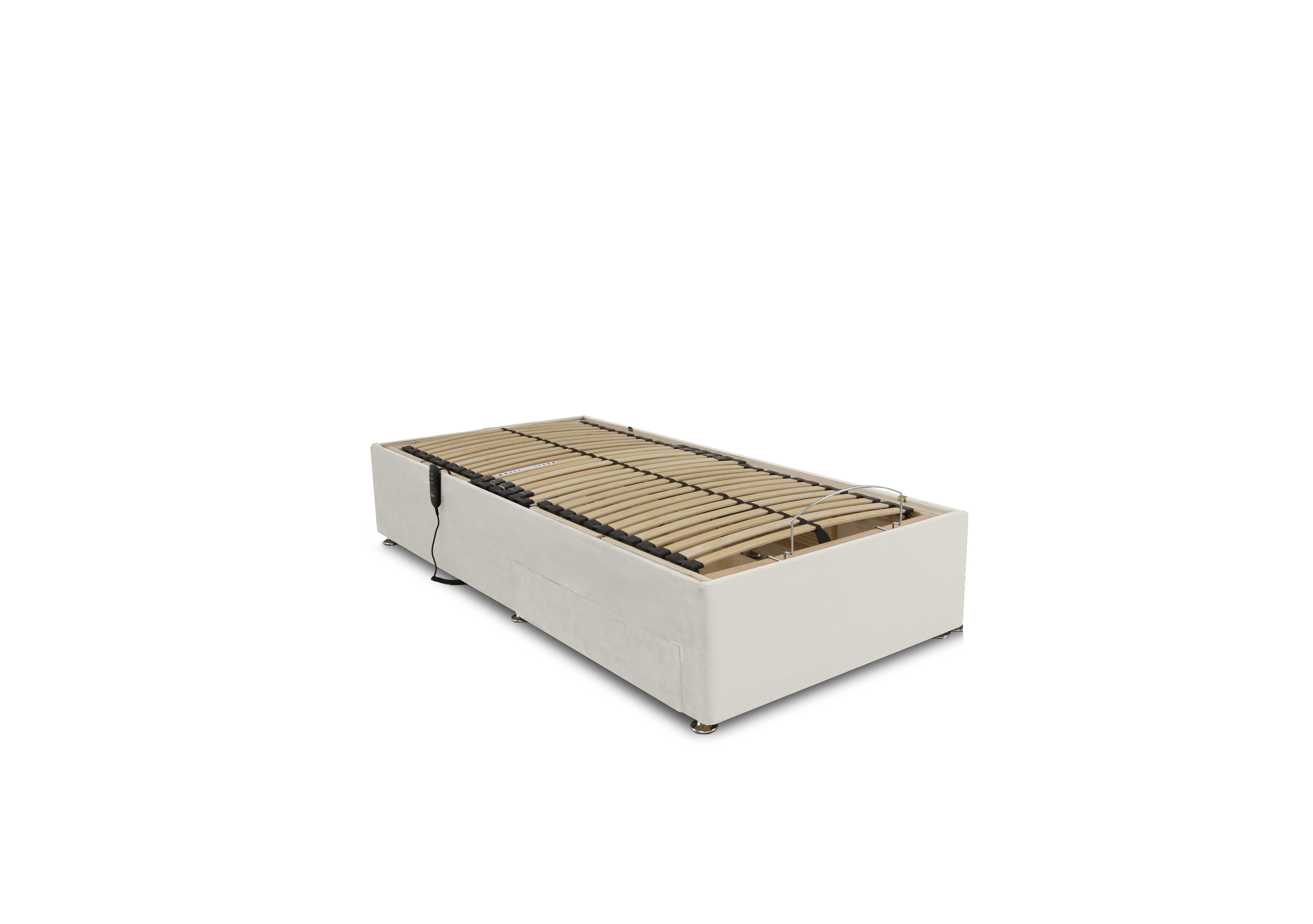 Artisan Adjustable Divan Base in Plush Ecru on Furniture Village