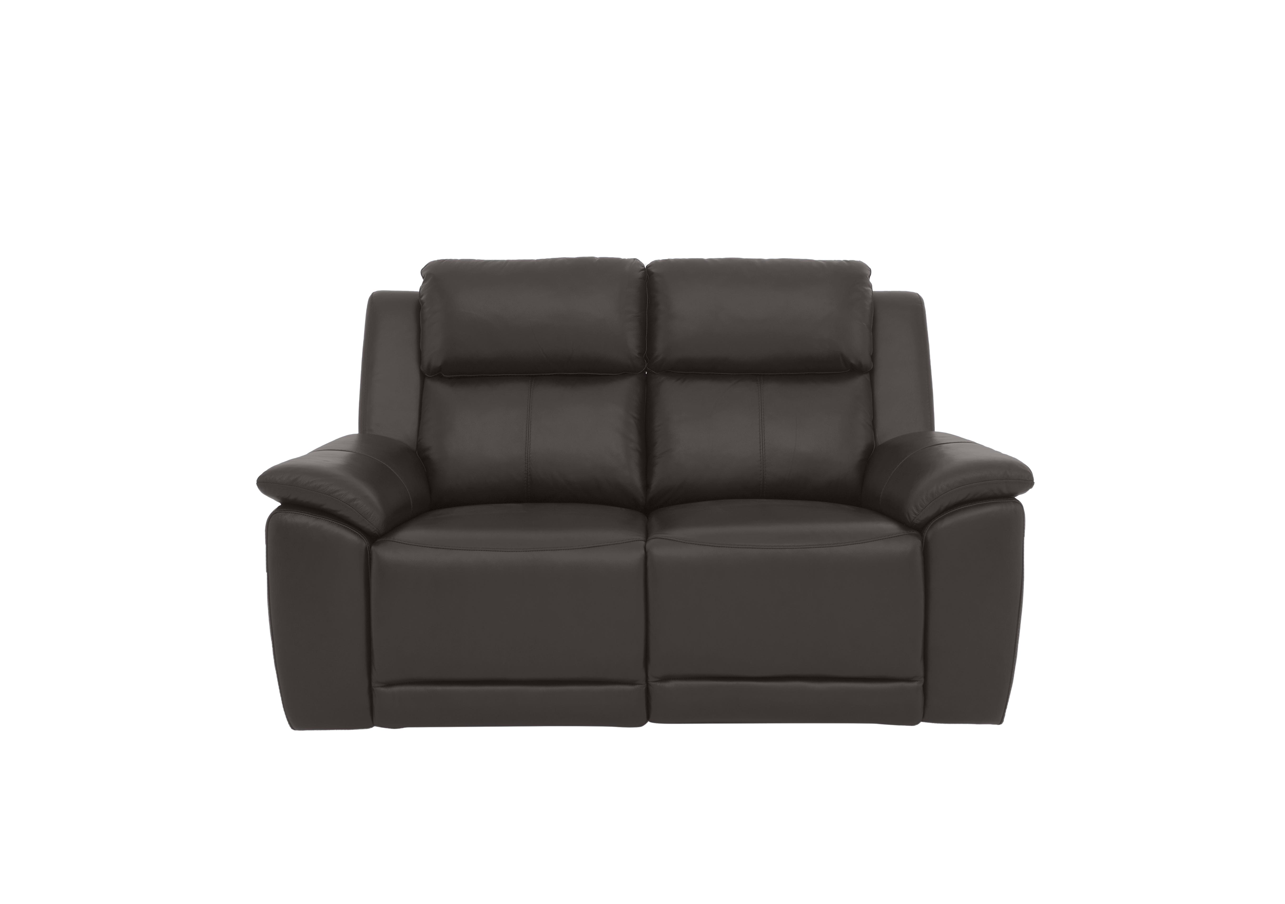 Utah 2 Seater Leather Power Recliner Sofa with Power Headrests and Power Lumbar in Piompo Lx-6404 on Furniture Village