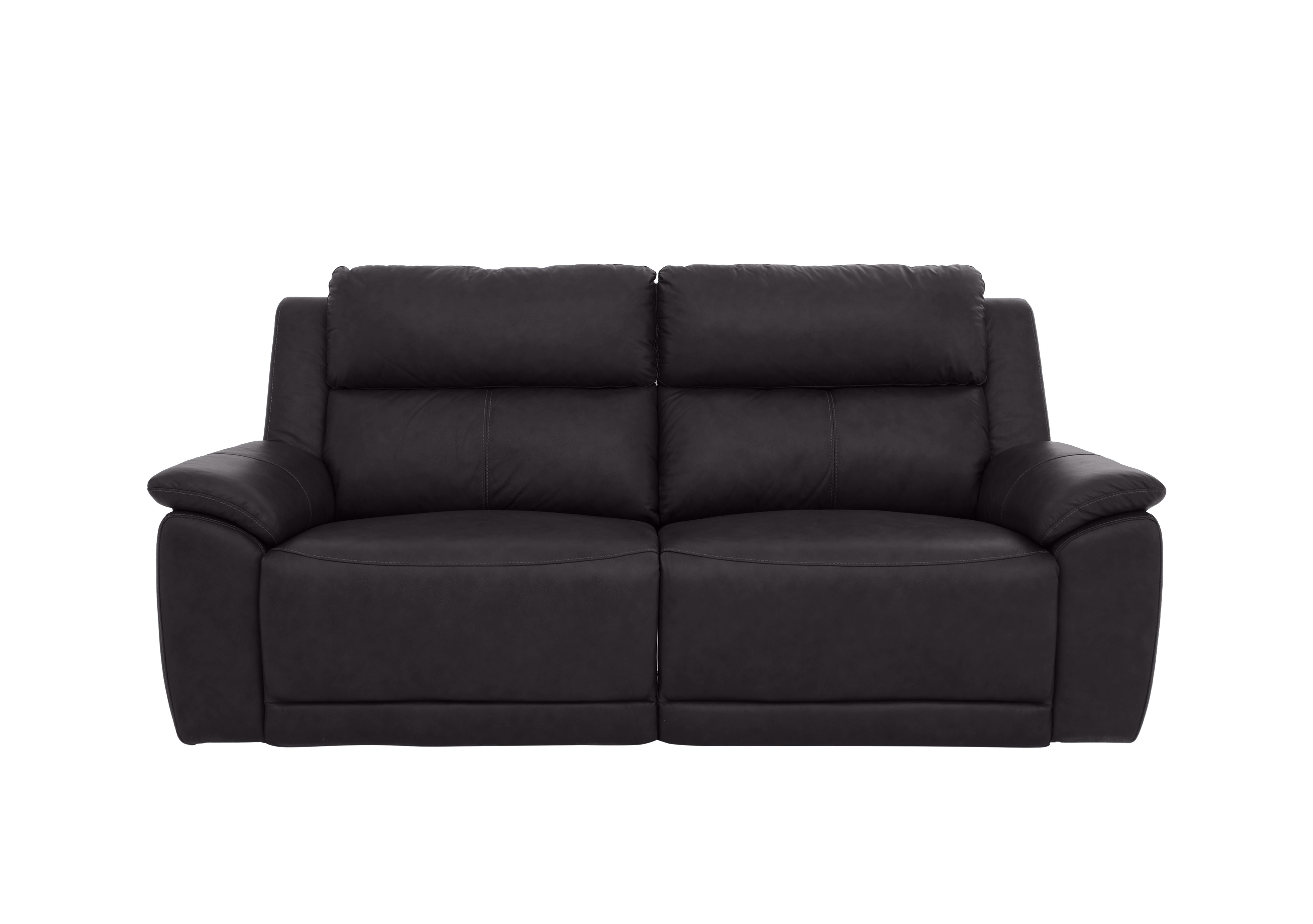 Utah 3 Seater Leather Power Recliner Sofa with Power Headrests and Power Lumbar in Espresso Lx-6413 on Furniture Village