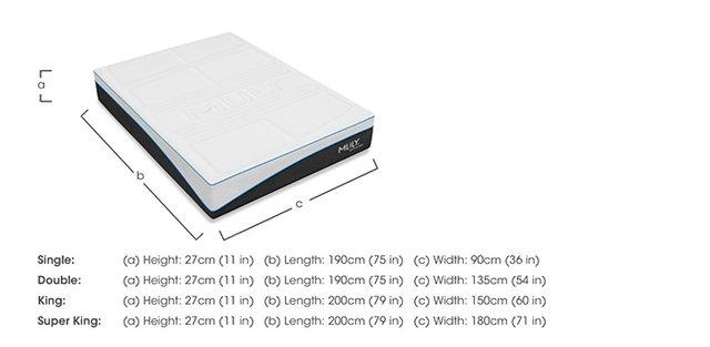 Hybrid Gel 3000 Mattress in  on Furniture Village