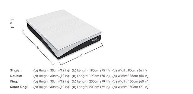 Hybrid Gel 5000 Mattress in  on Furniture Village