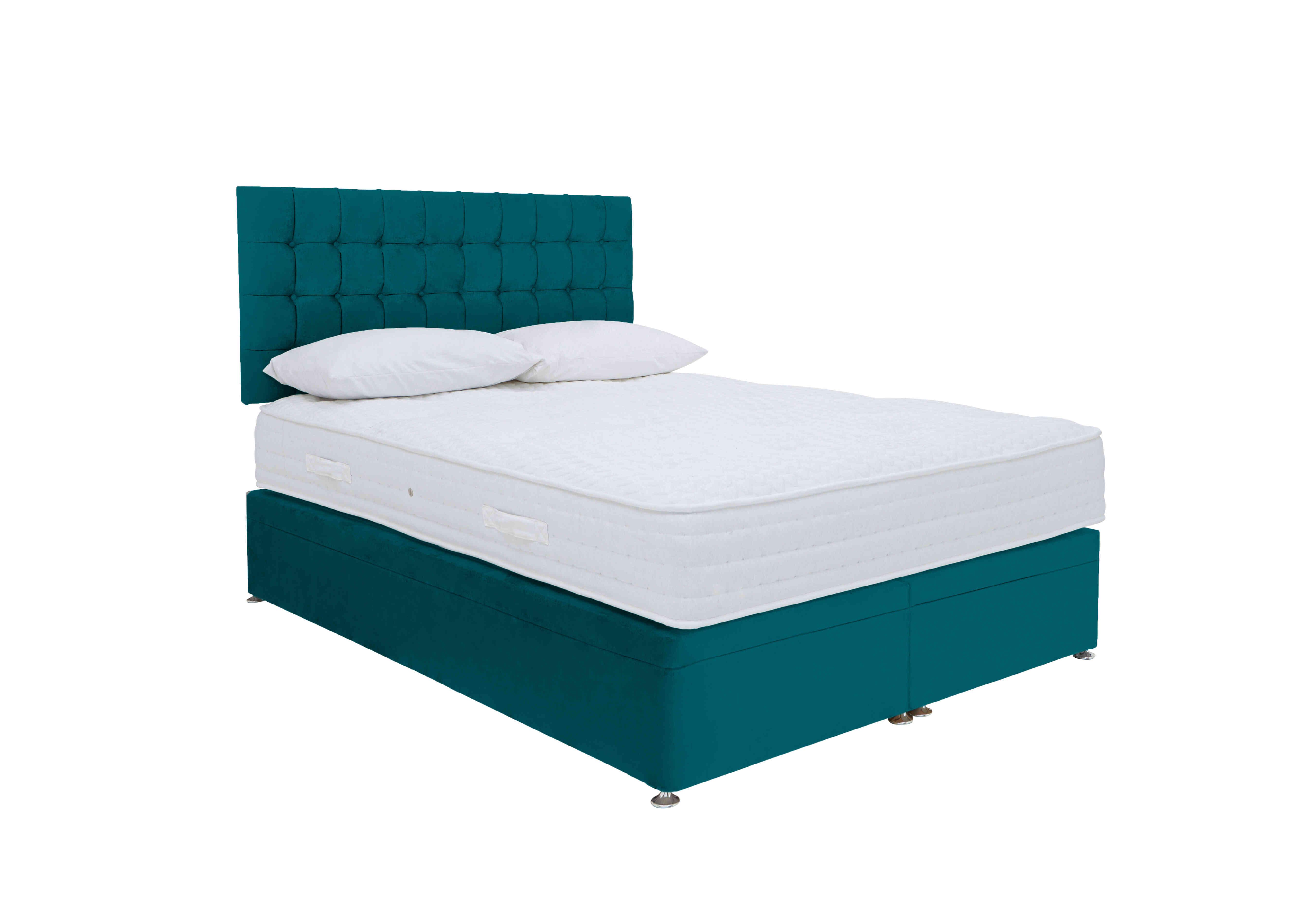 Ergo 1000 Power Ottoman Divan Set in Plush Atlantic on Furniture Village