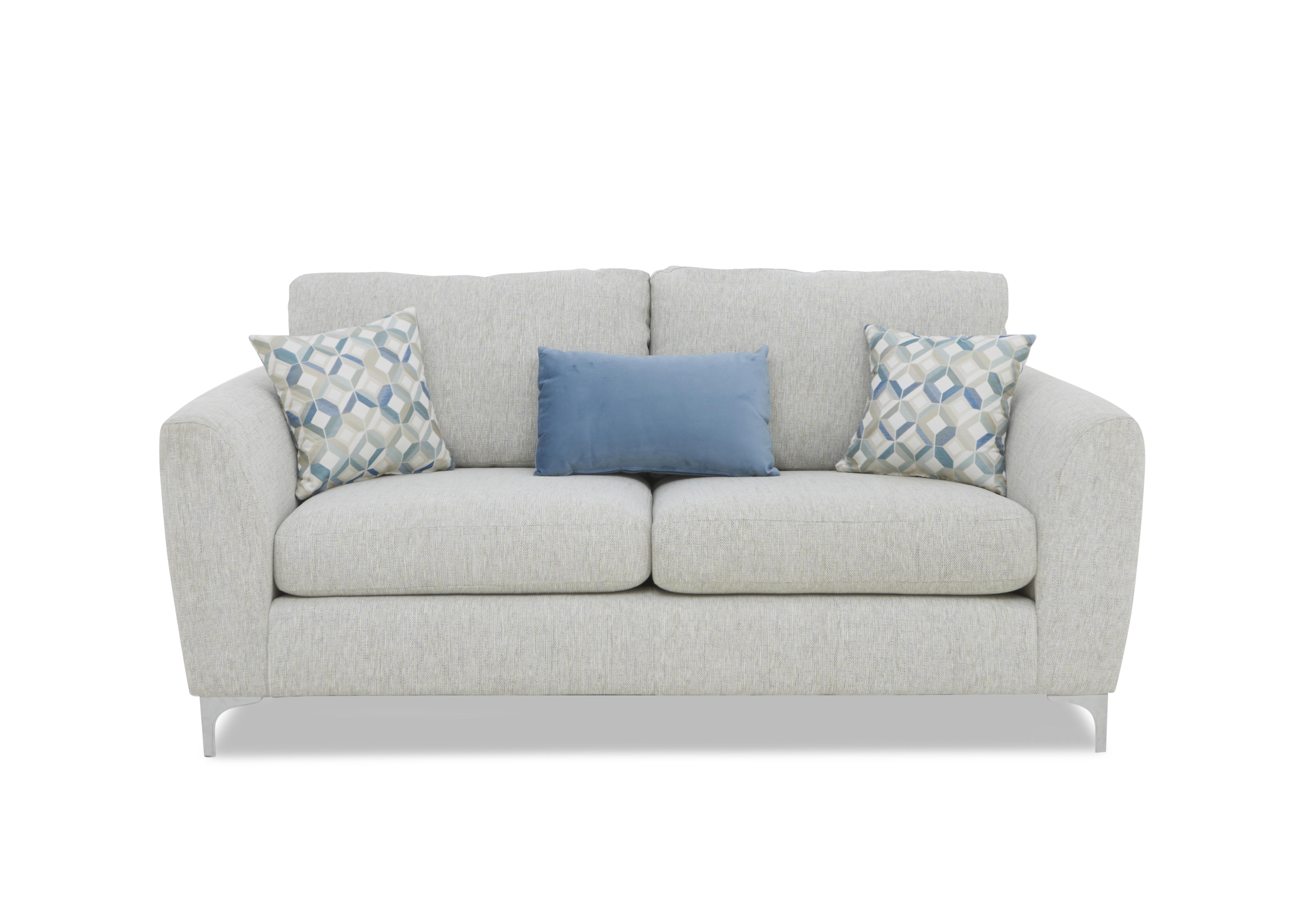 Pippa 3 Seater Fabric Sofa in Spring Sea/Sky Ch Ft on Furniture Village